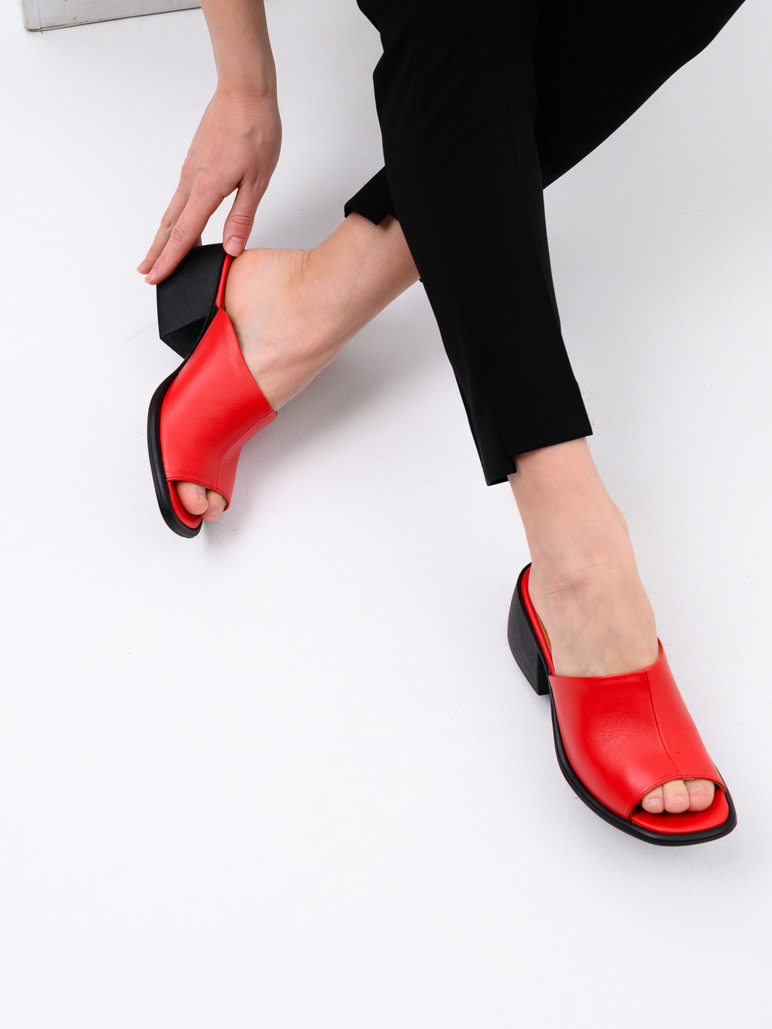 картинка Босоножки ED'ART 4012.23663'bl. Красный от интернет магазина