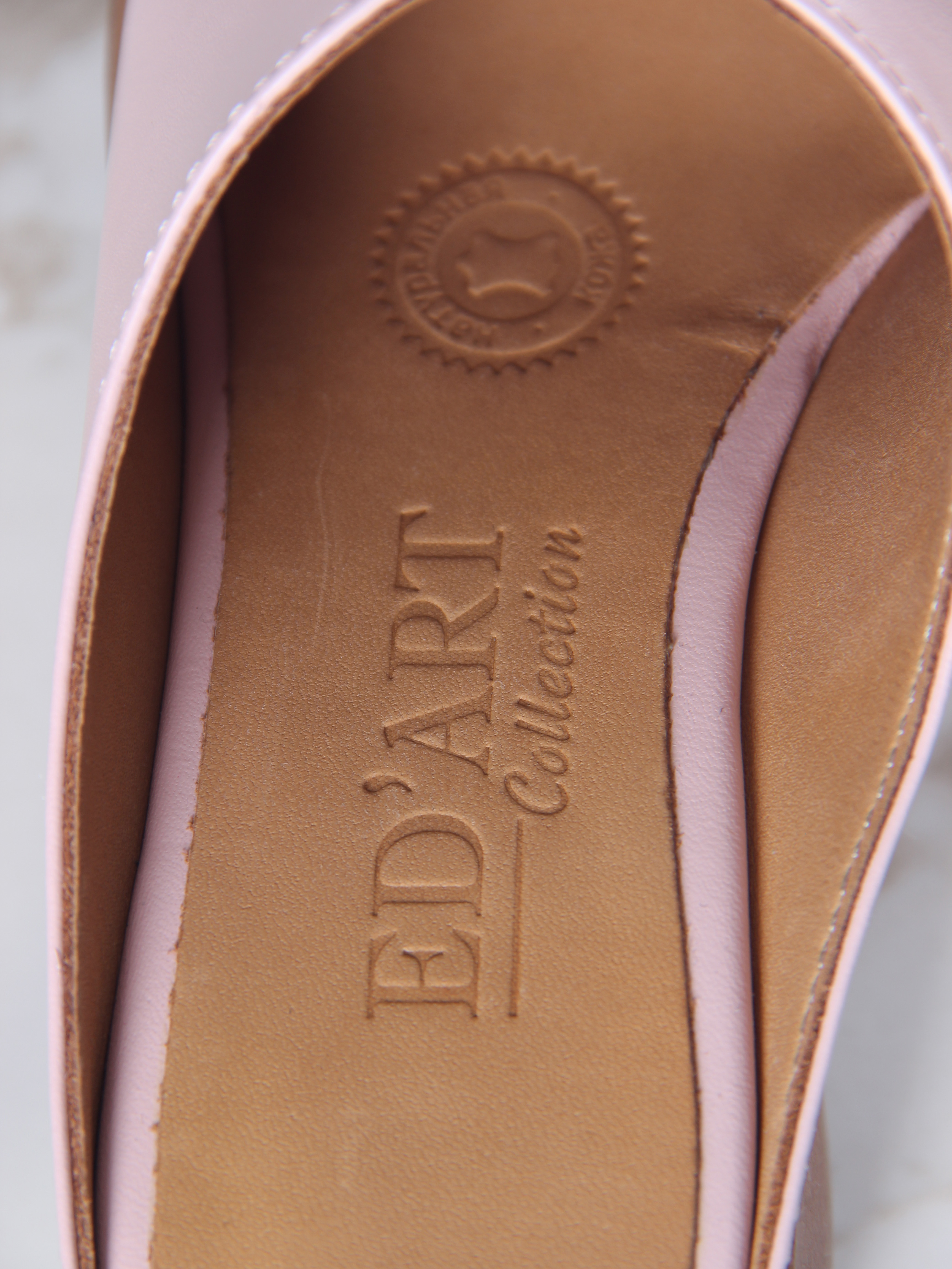 картинка Сабо ED'ART  5200.23663'br. Розовый+коричневый от интернет магазина