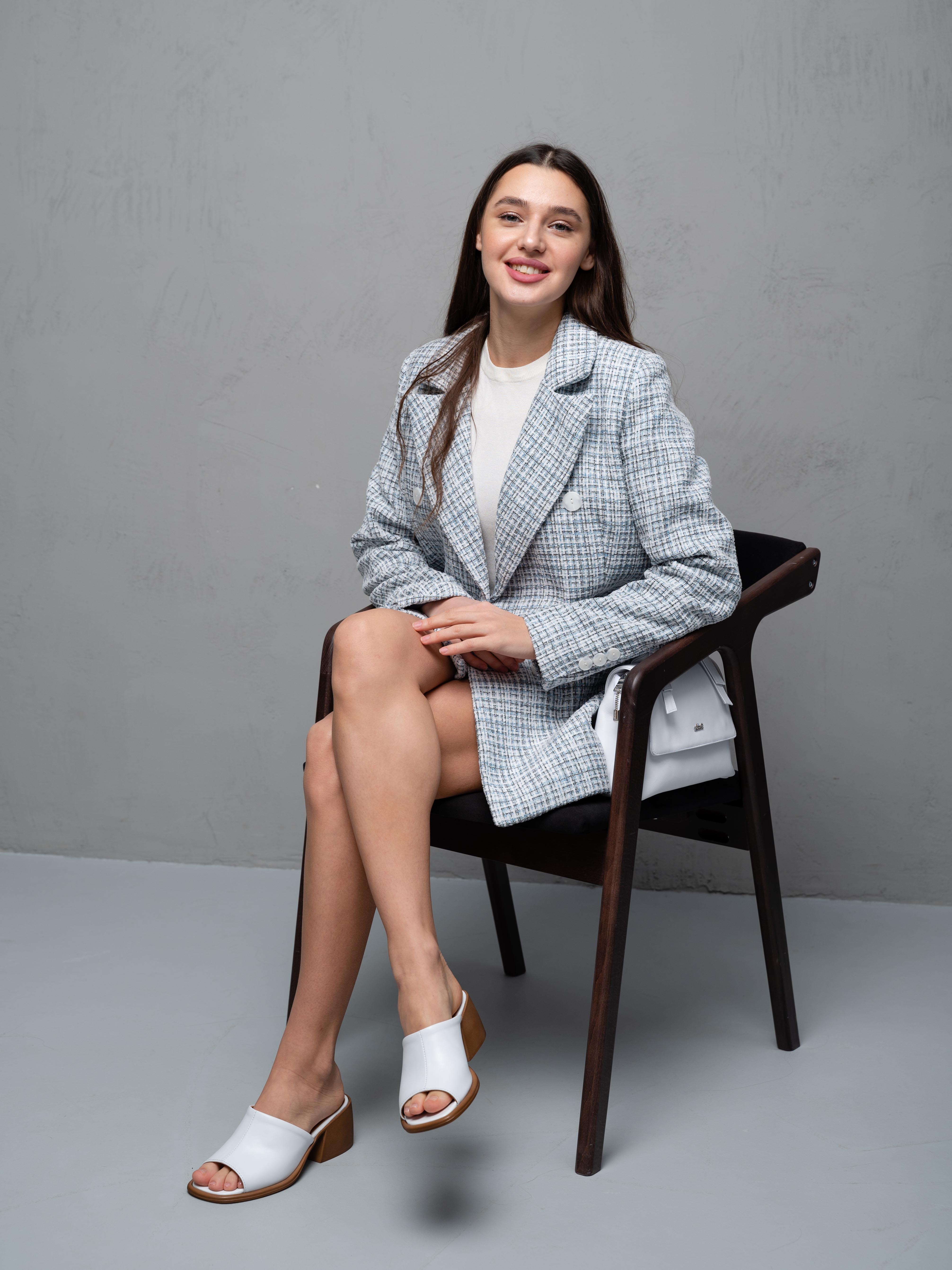 картинка Босоножки ED'ART 4012.23663'br. Белый+коричневый от интернет магазина