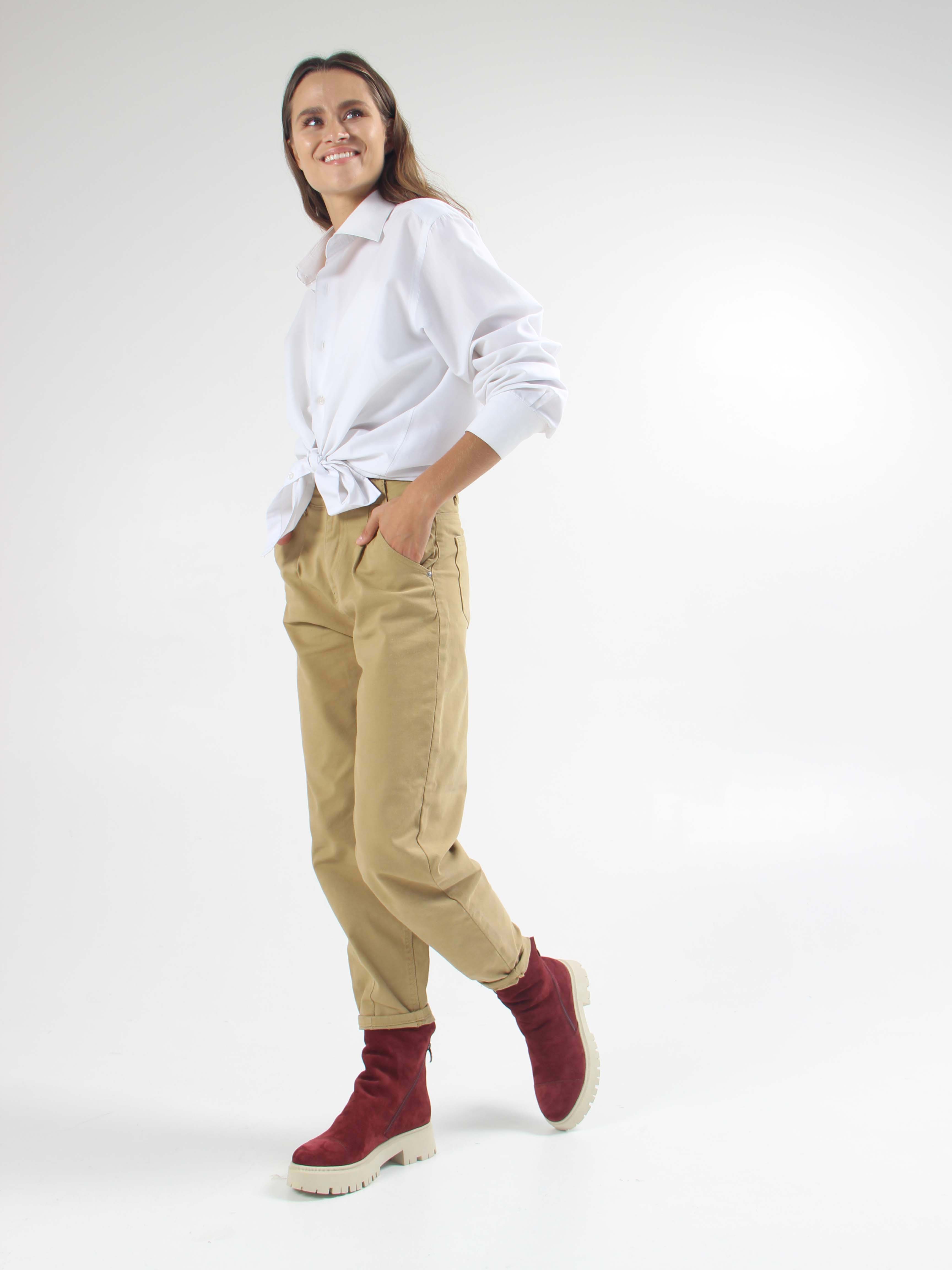 картинка Ботинки ED'ART 233.2094'be. Бордо замша от интернет магазина