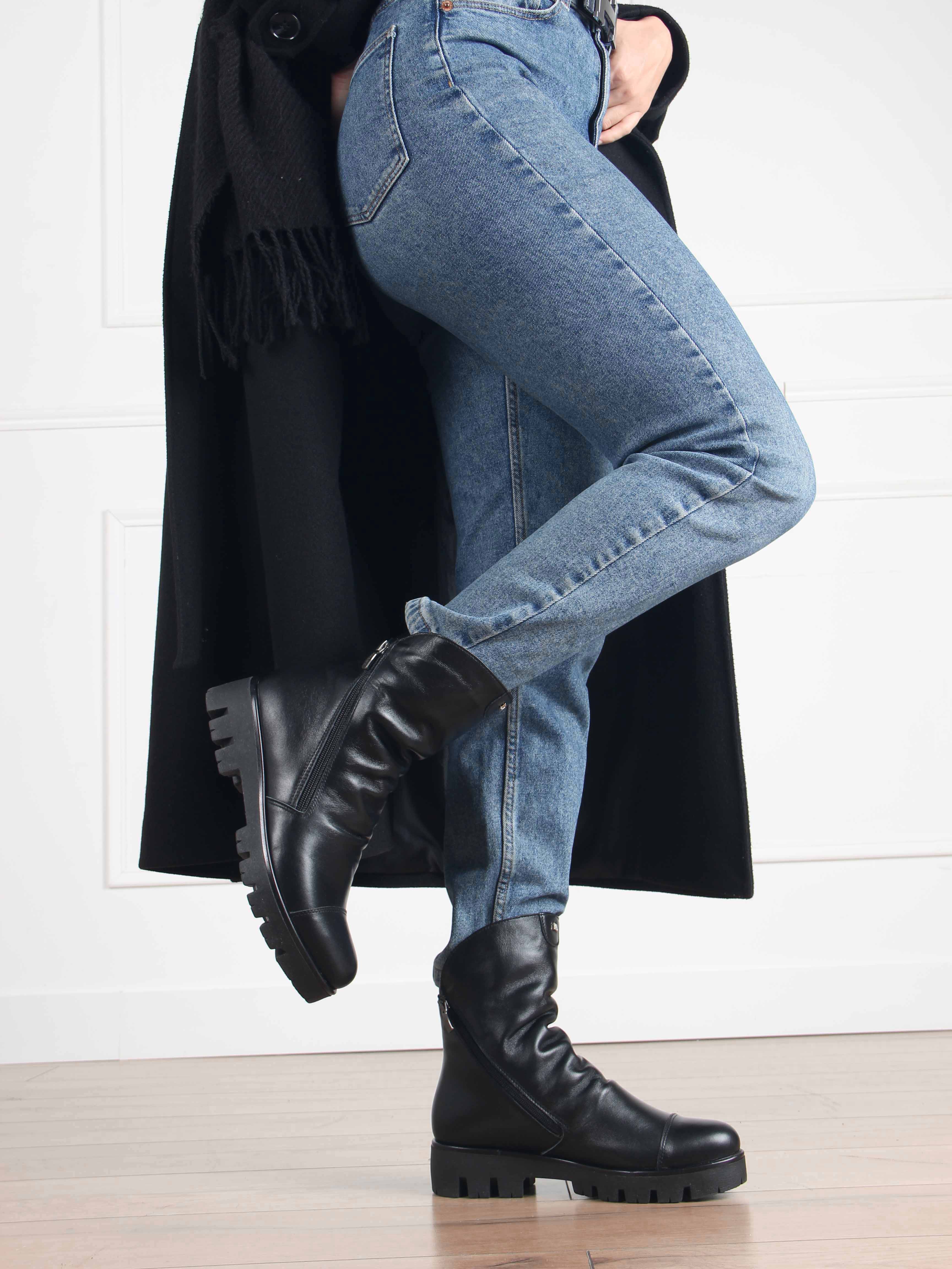 картинка Ботинки ED'ART 233.sandra черный от интернет магазина