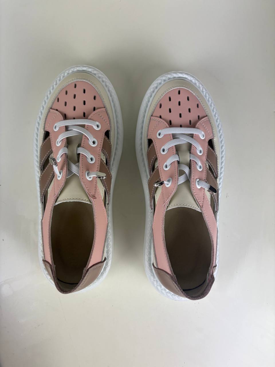 картинка Кроссовки ED'ART 165.P.Lusi23.'w. Розовый какао R от интернет магазина