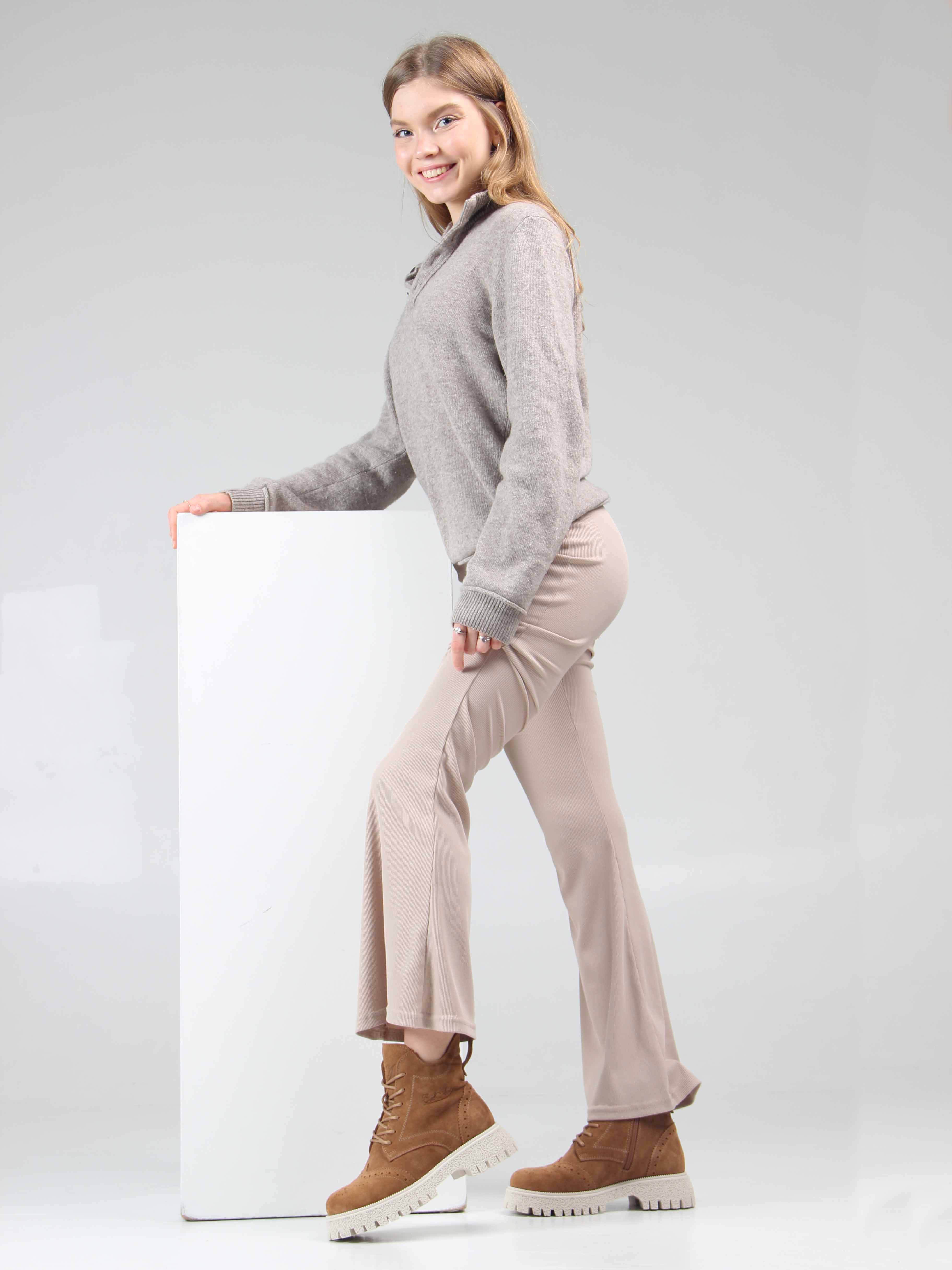 картинка Ботинки ED'ART 338.1541'be. светло-коричневый замша от интернет магазина