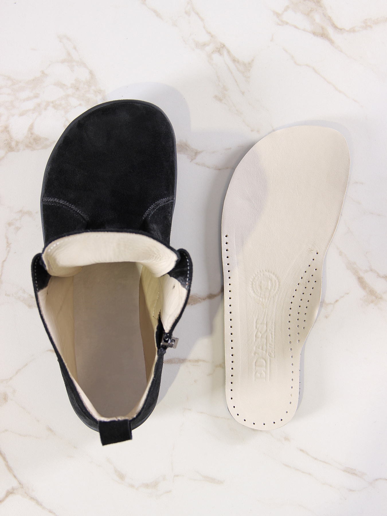 картинка Босоногие ботинки ED'ART 352.K.NATA'bl.Черная замша от интернет магазина