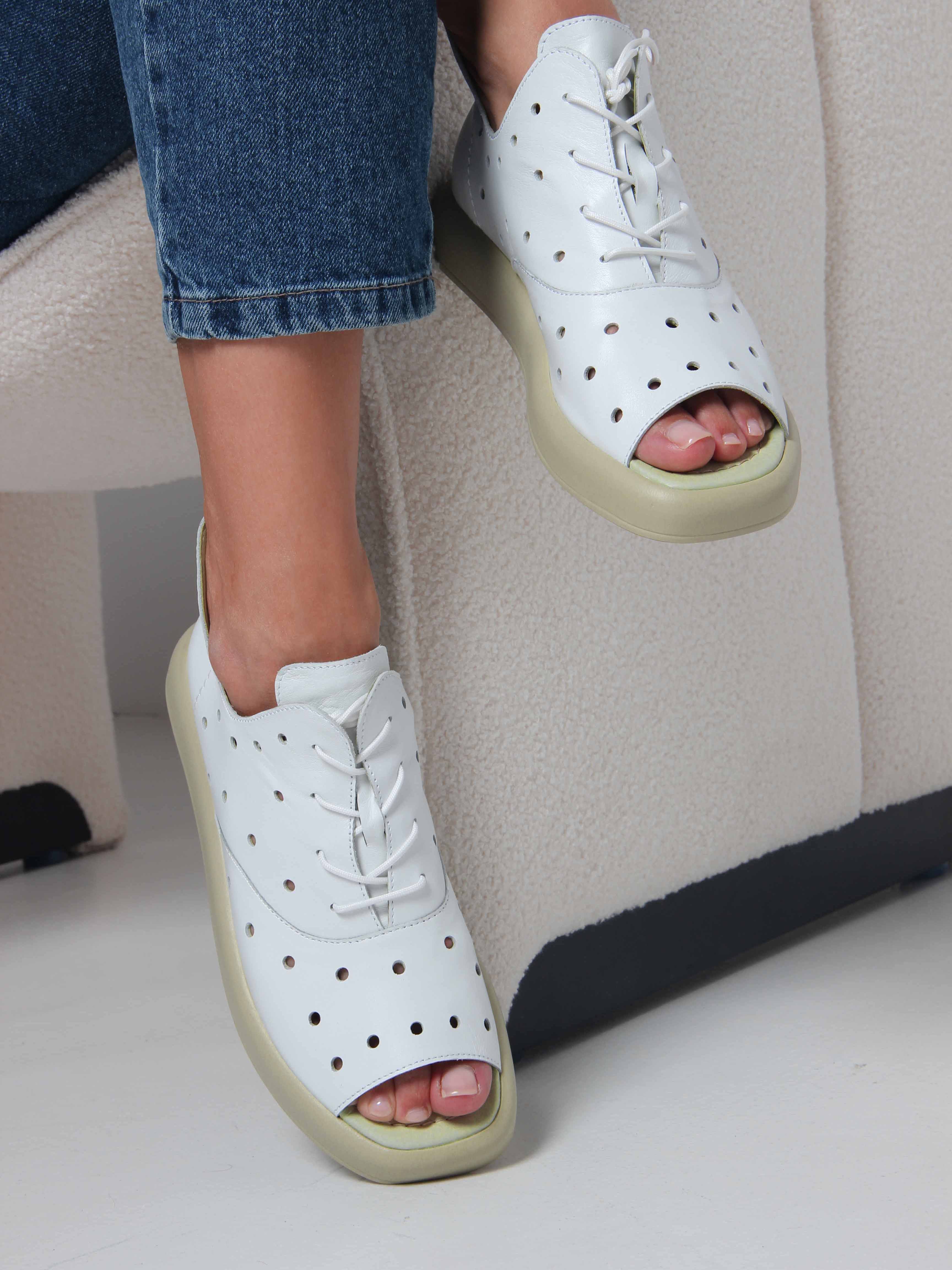 картинка Босоножки ED'ART 1059.0132'gr. Белый зеленый от интернет магазина