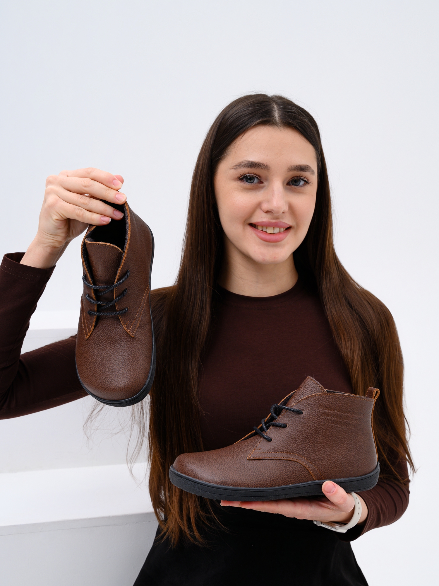 картинка Босоногие ботинки  ED'ART 208.NATA'bl.Светло-коричневая оттима от интернет магазина