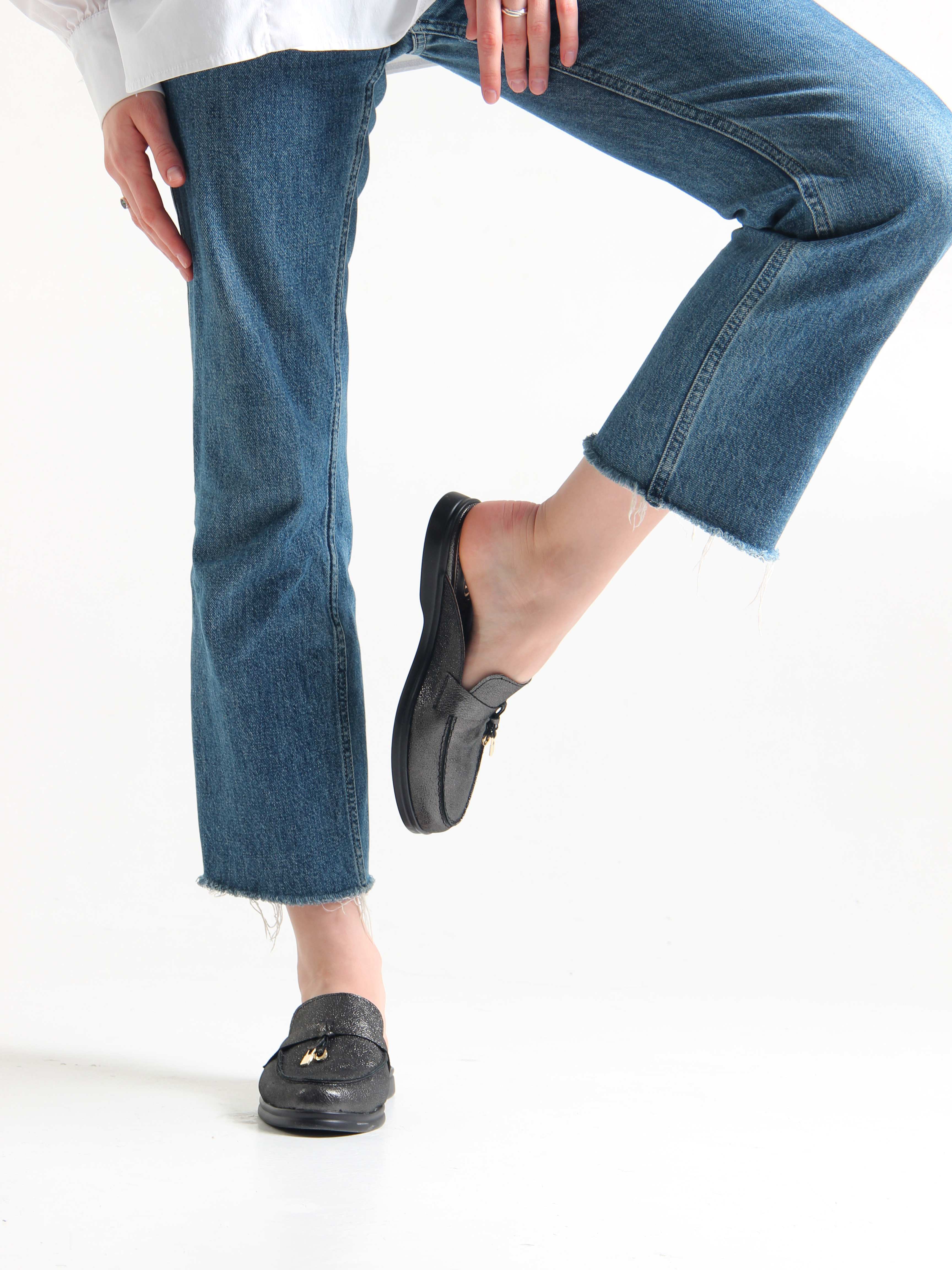 картинка Мюли ED'ART 1070.2614'bl. черный астана от интернет магазина