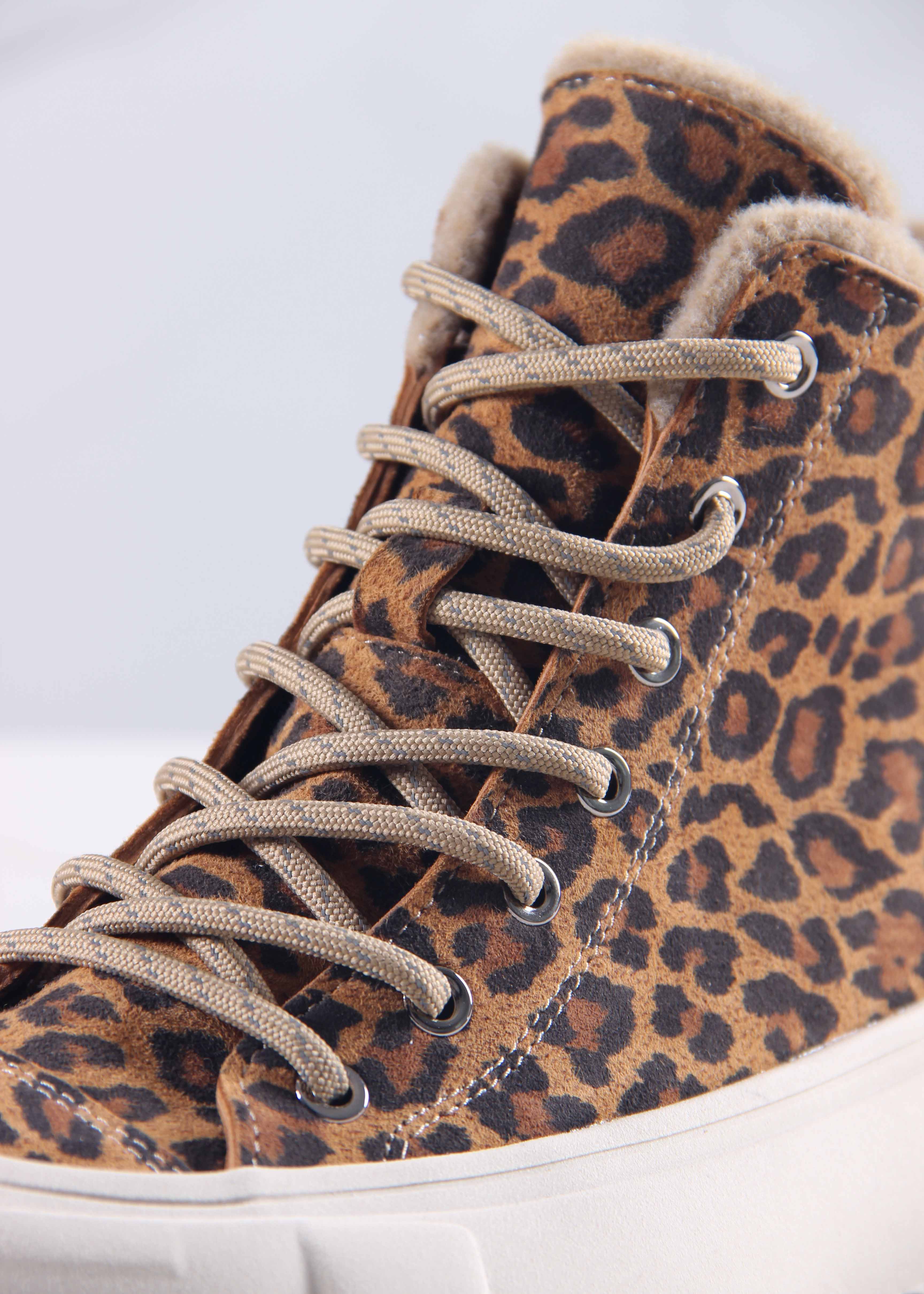 картинка Ботинки ED'ART 217.PODYUM151'be. коричневый леопард замша от интернет магазина