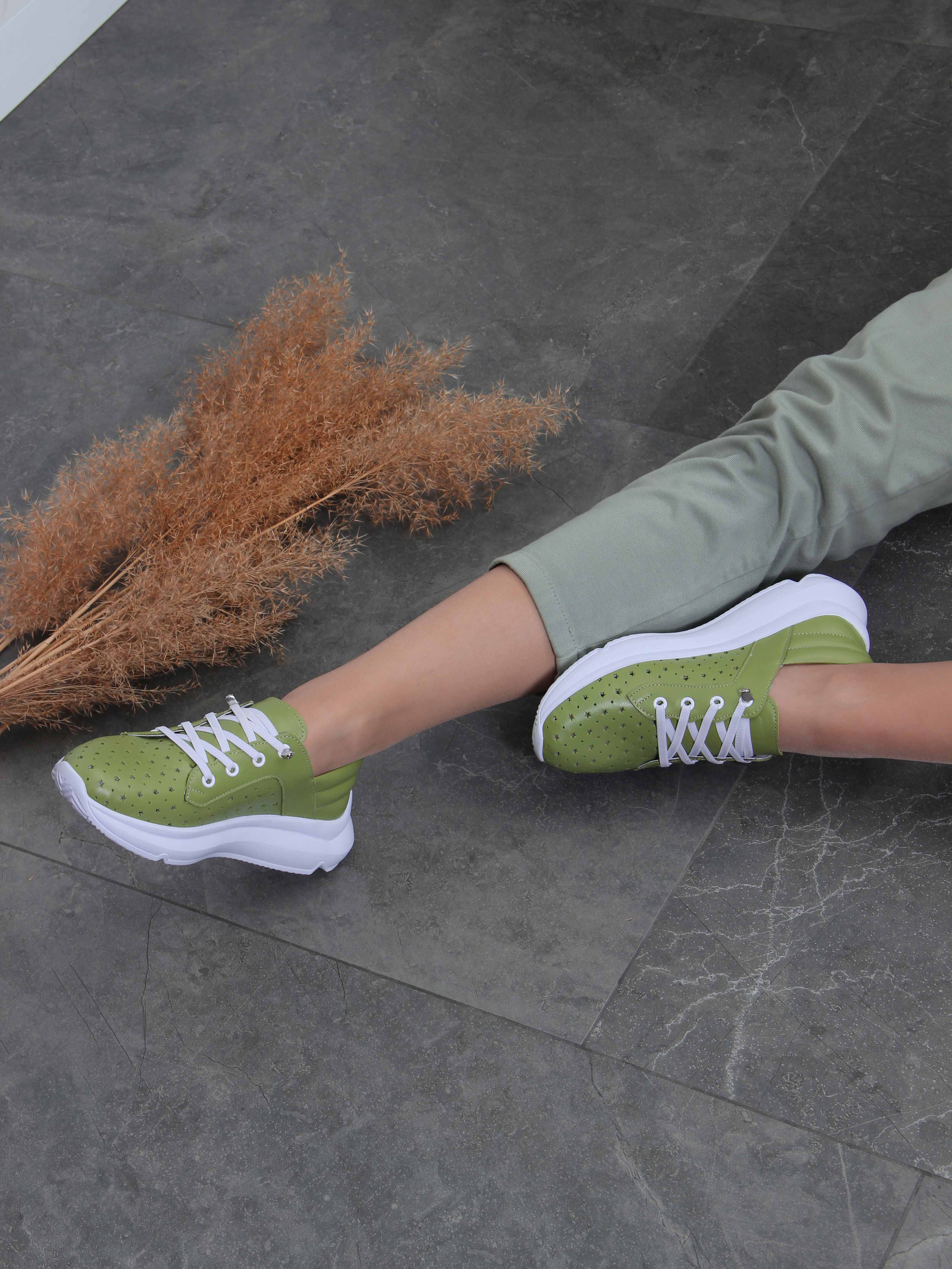 картинка Кроссовки ED'ART 168.236143w. Авокадо R от интернет магазина