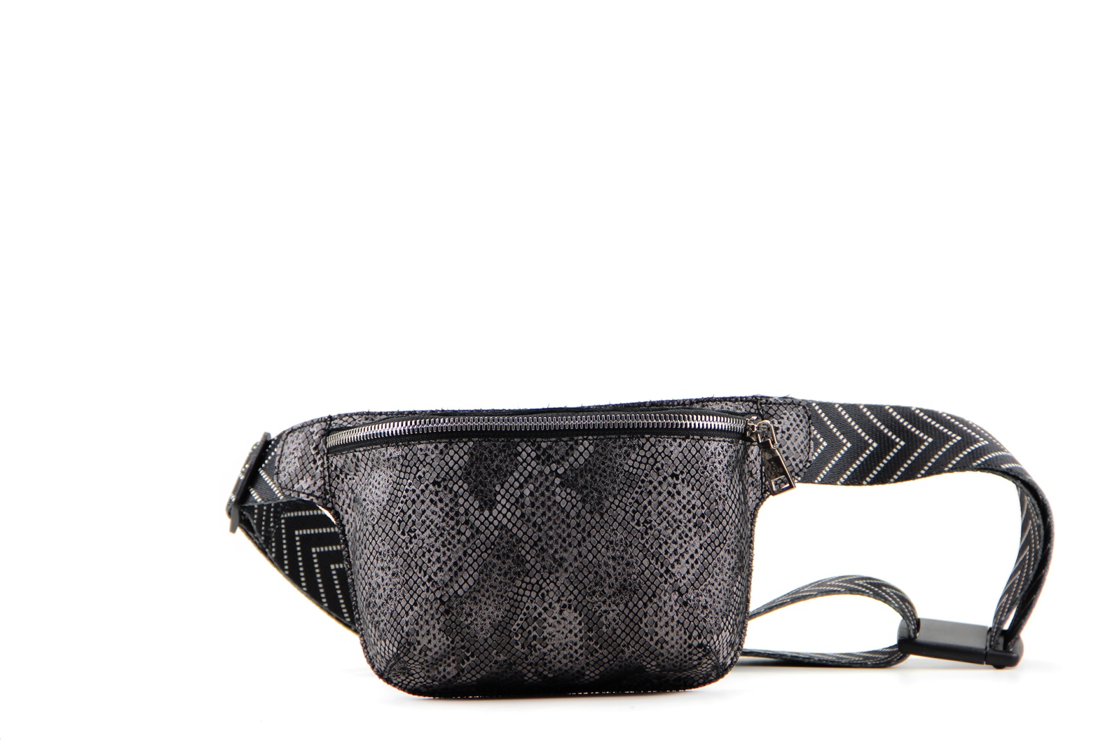 картинка Сумка-бананка ED`ART b01.black mamba от интернет магазина