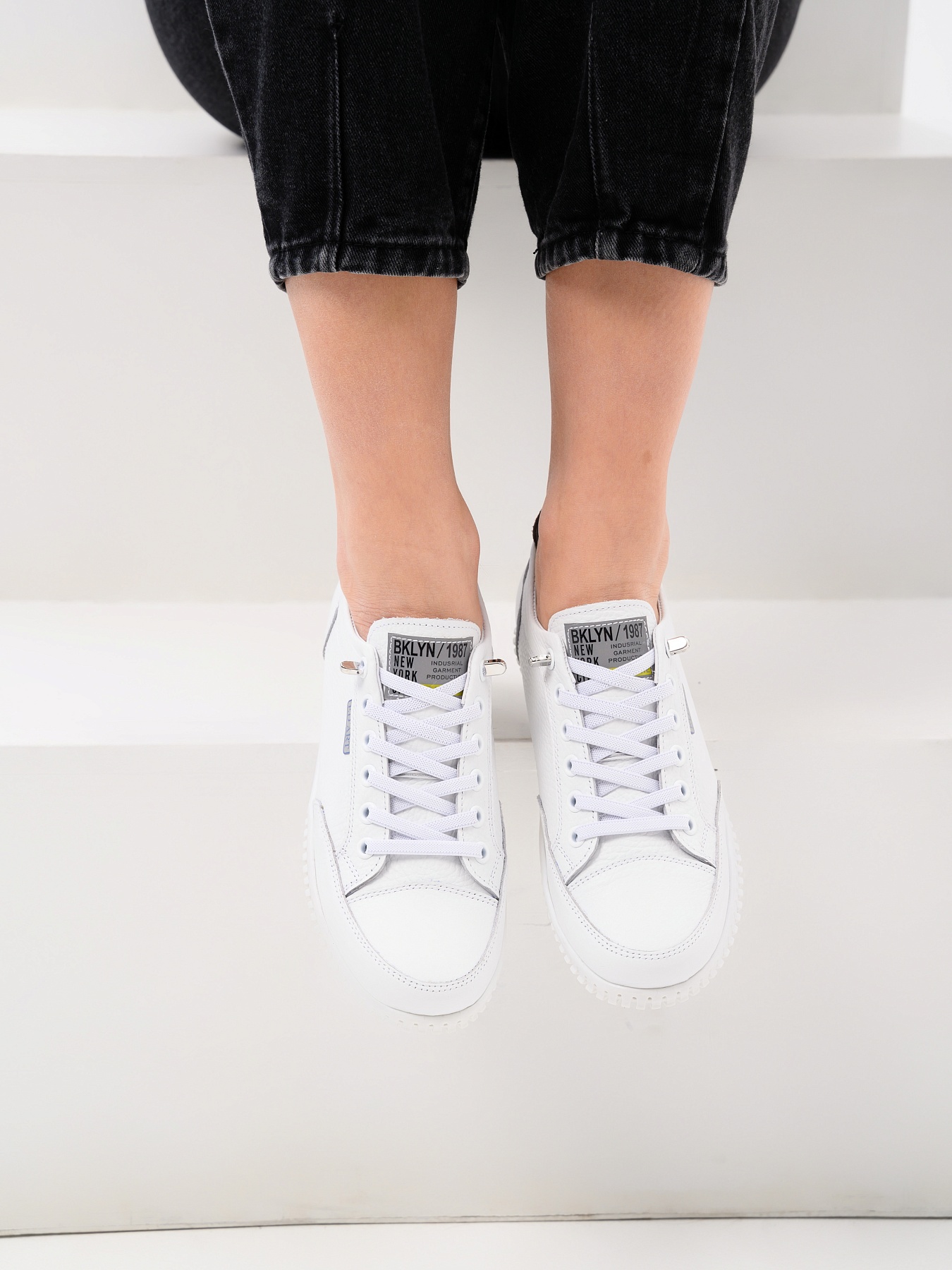 картинка Кеды ED'ART 169.8000'w. белый бартон от интернет магазина