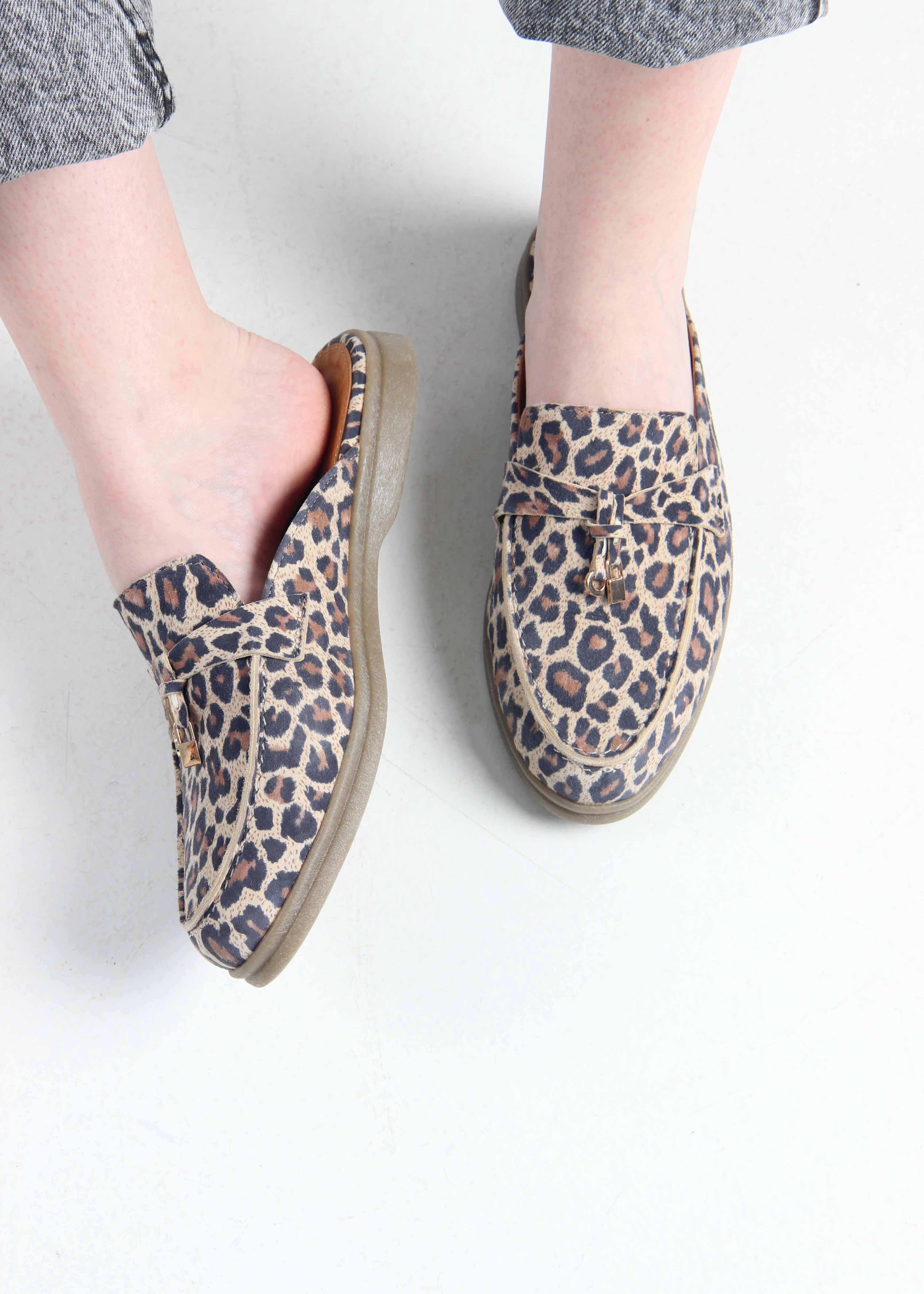 картинка Мюли ED'ART 1070.2614'be. бежевый леопард от интернет магазина