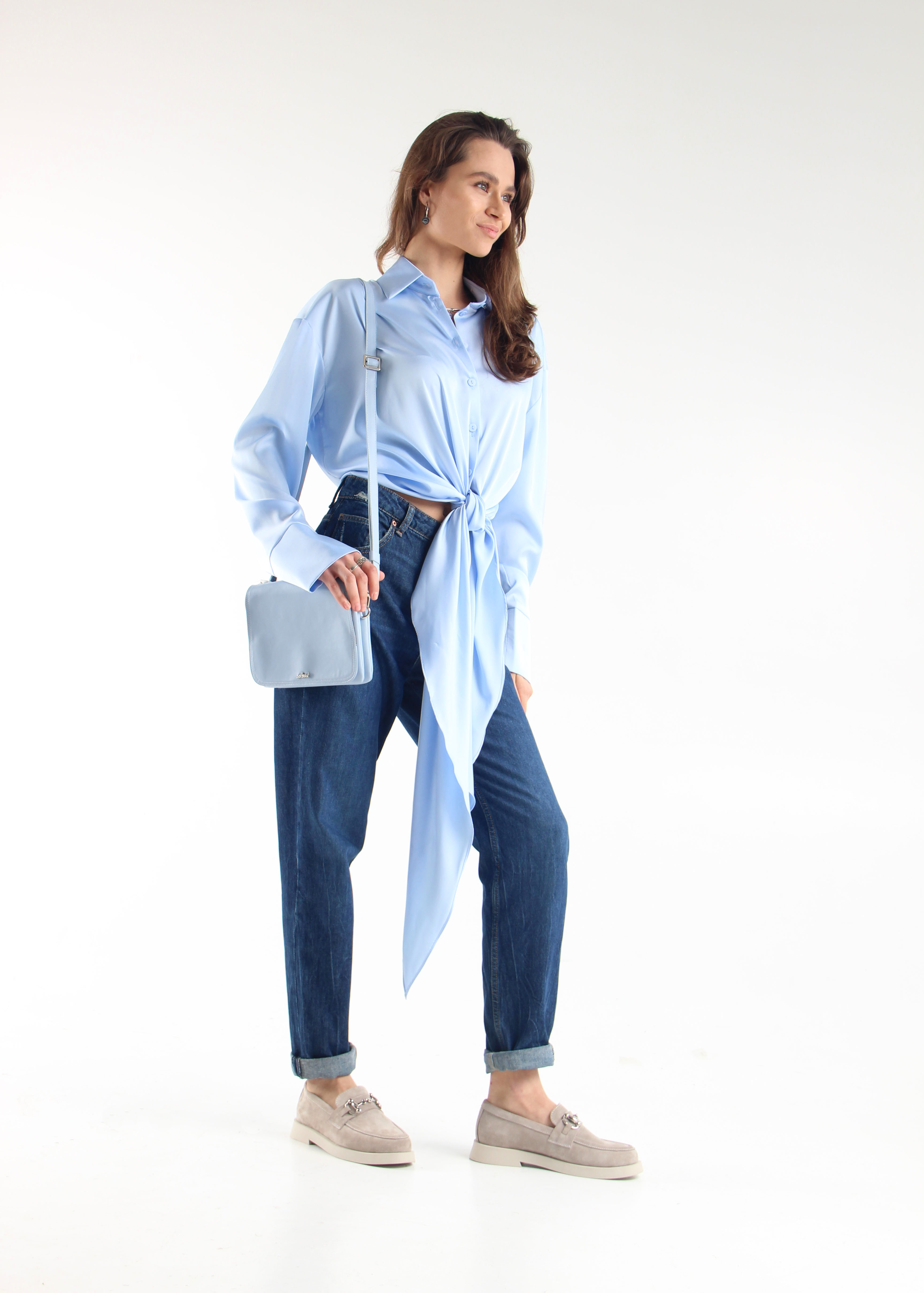 картинка Сумка-клатч ED'ART s04.голубой ангел от интернет магазина