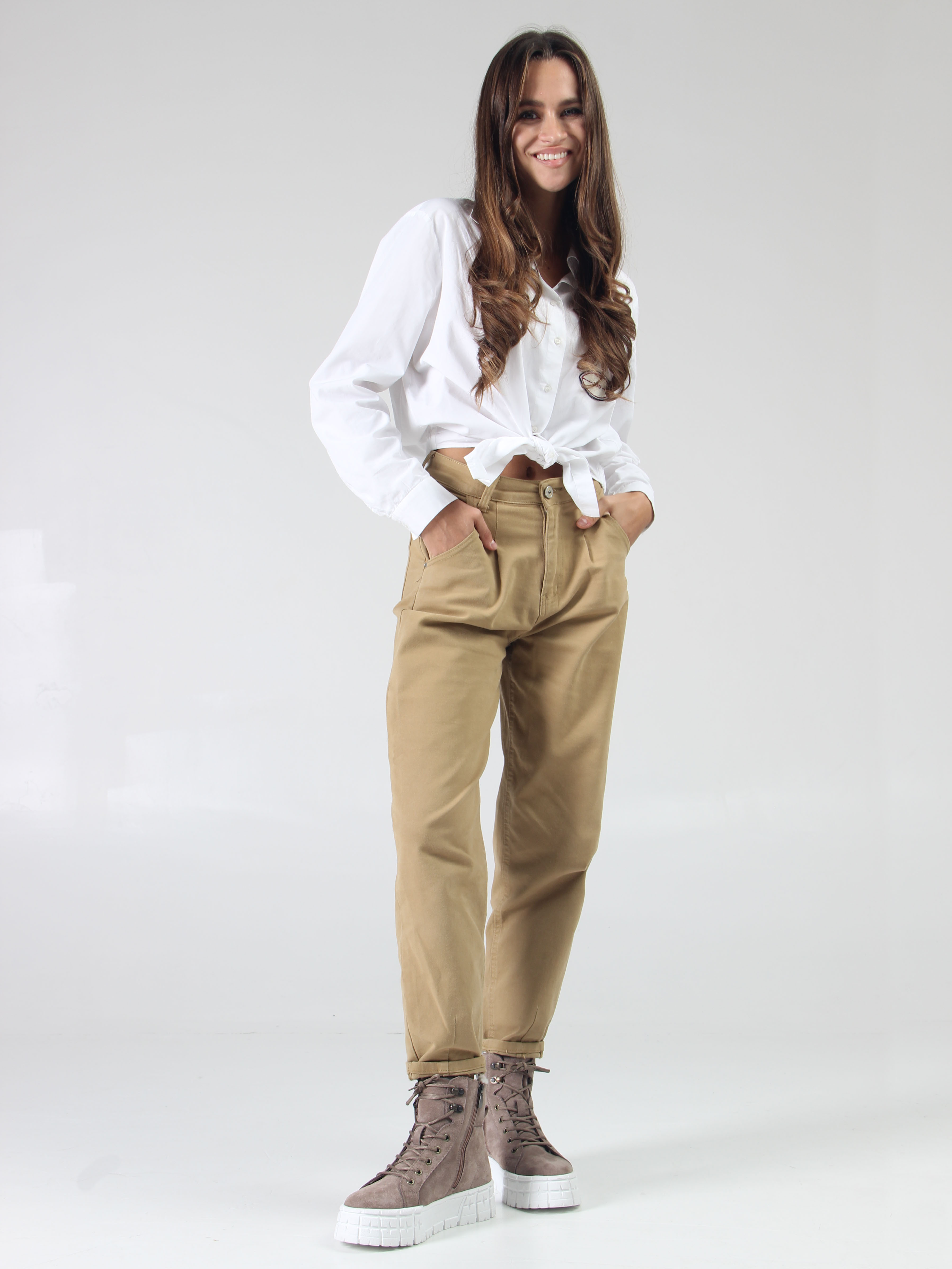 картинка Ботинки ED'ART 216.212131'w. капучино замша от интернет магазина