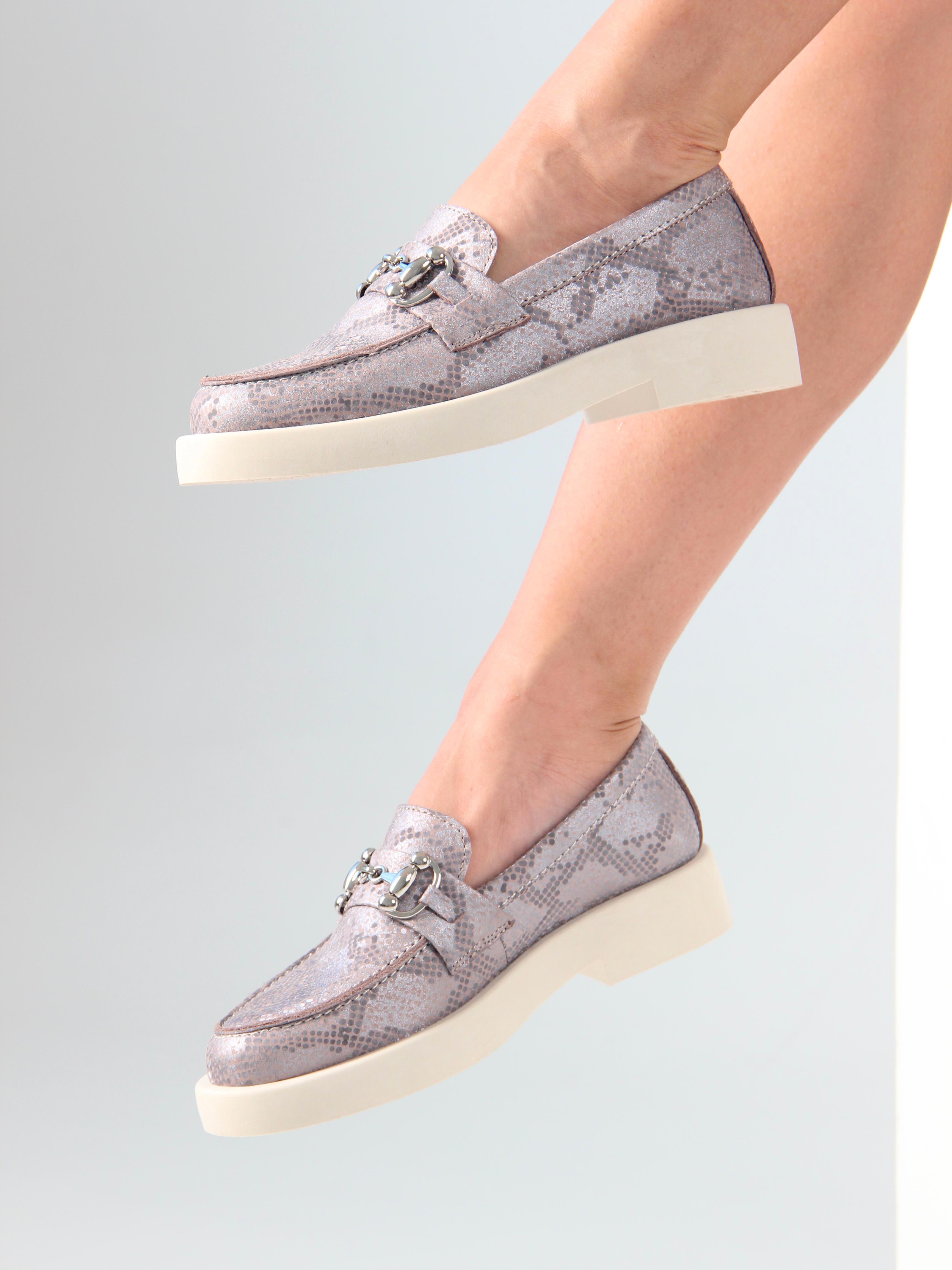 картинка Лоферы туфли ED'ART 174.1593'be.Мутон мамба от интернет магазина