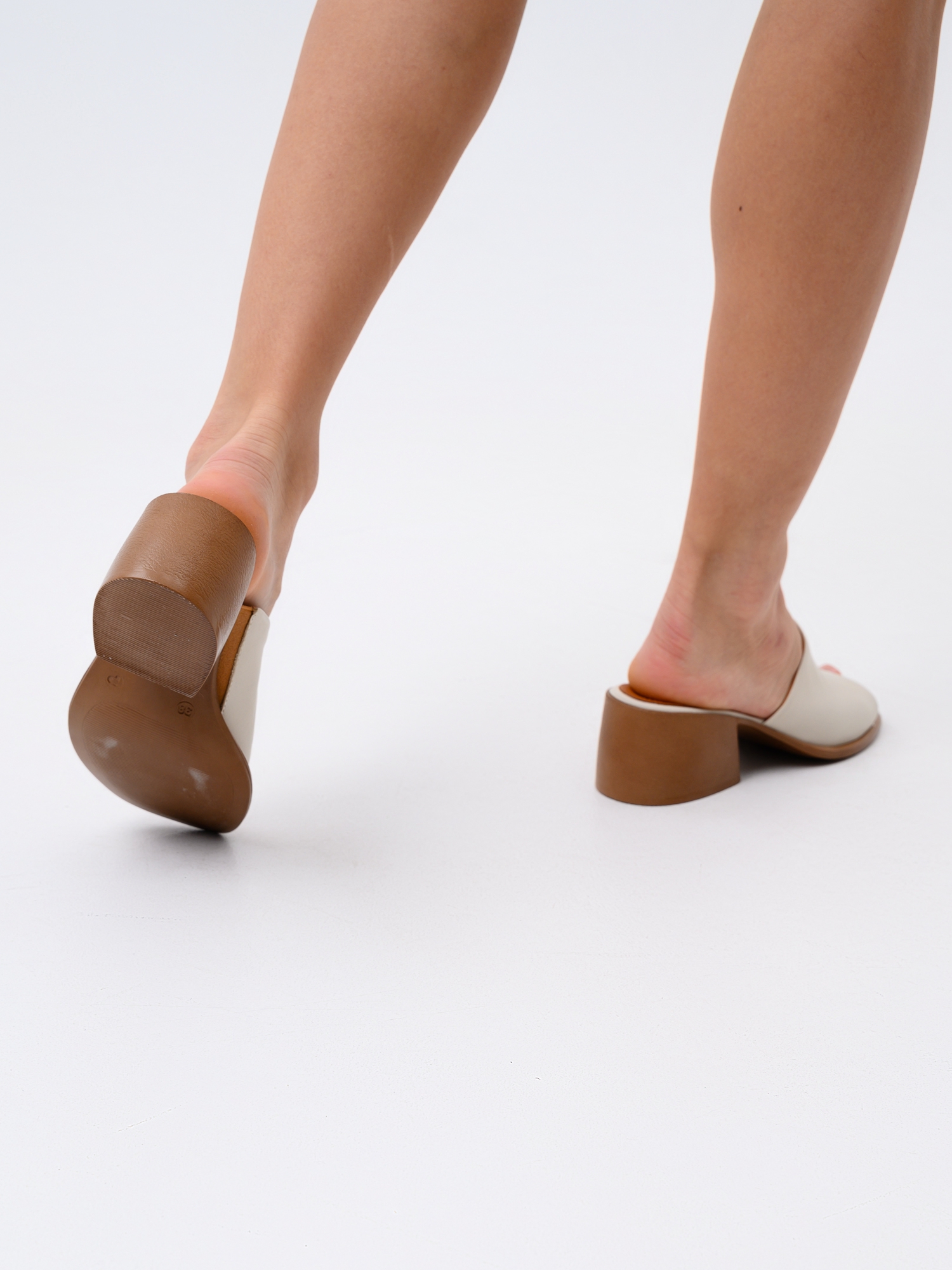 картинка Босоножки ED'ART 4012.23663'br. Бежевый+ коричневый от интернет магазина