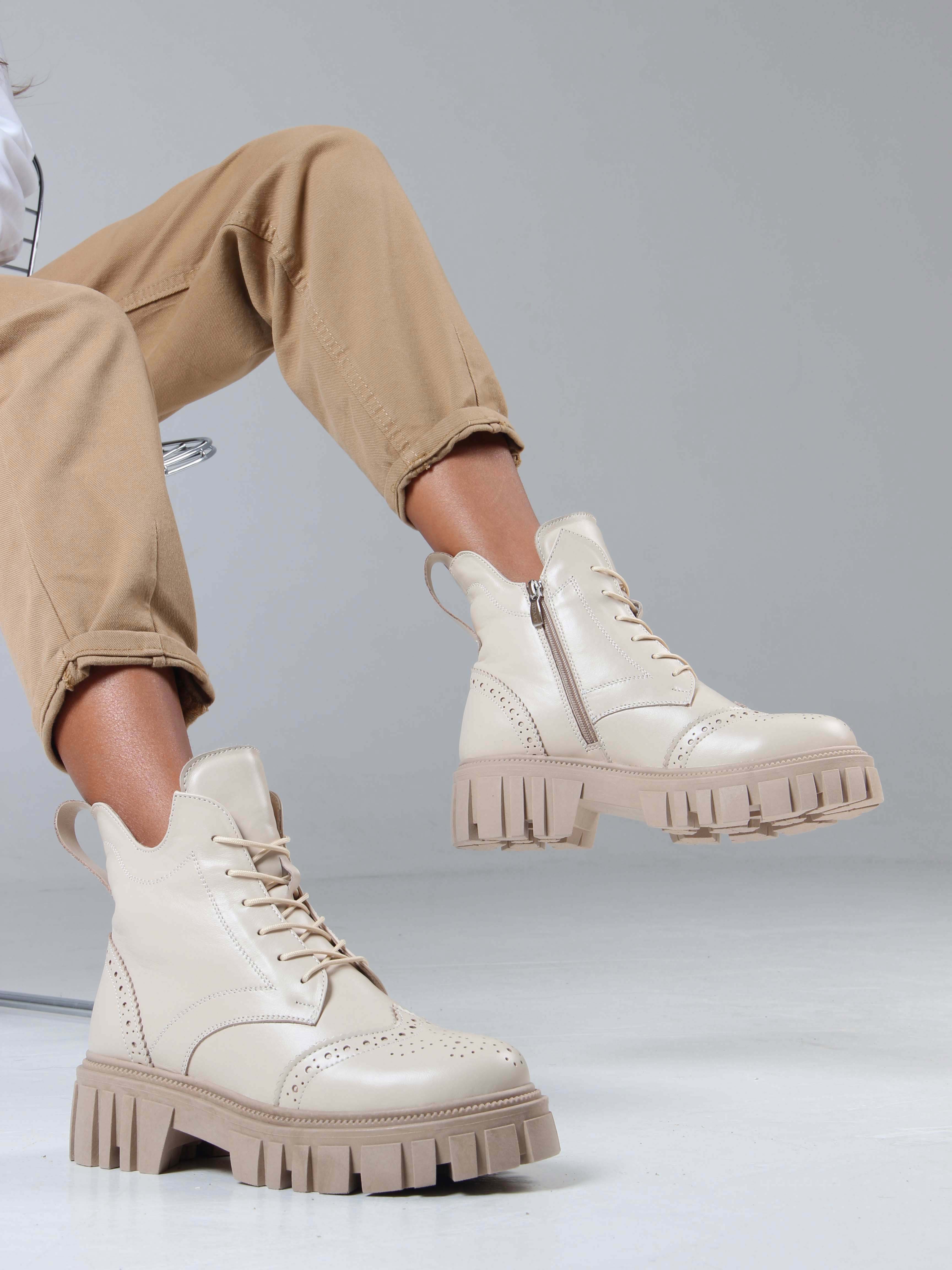 картинка Ботинки ED'ART 338.21153'be. beige от интернет магазина