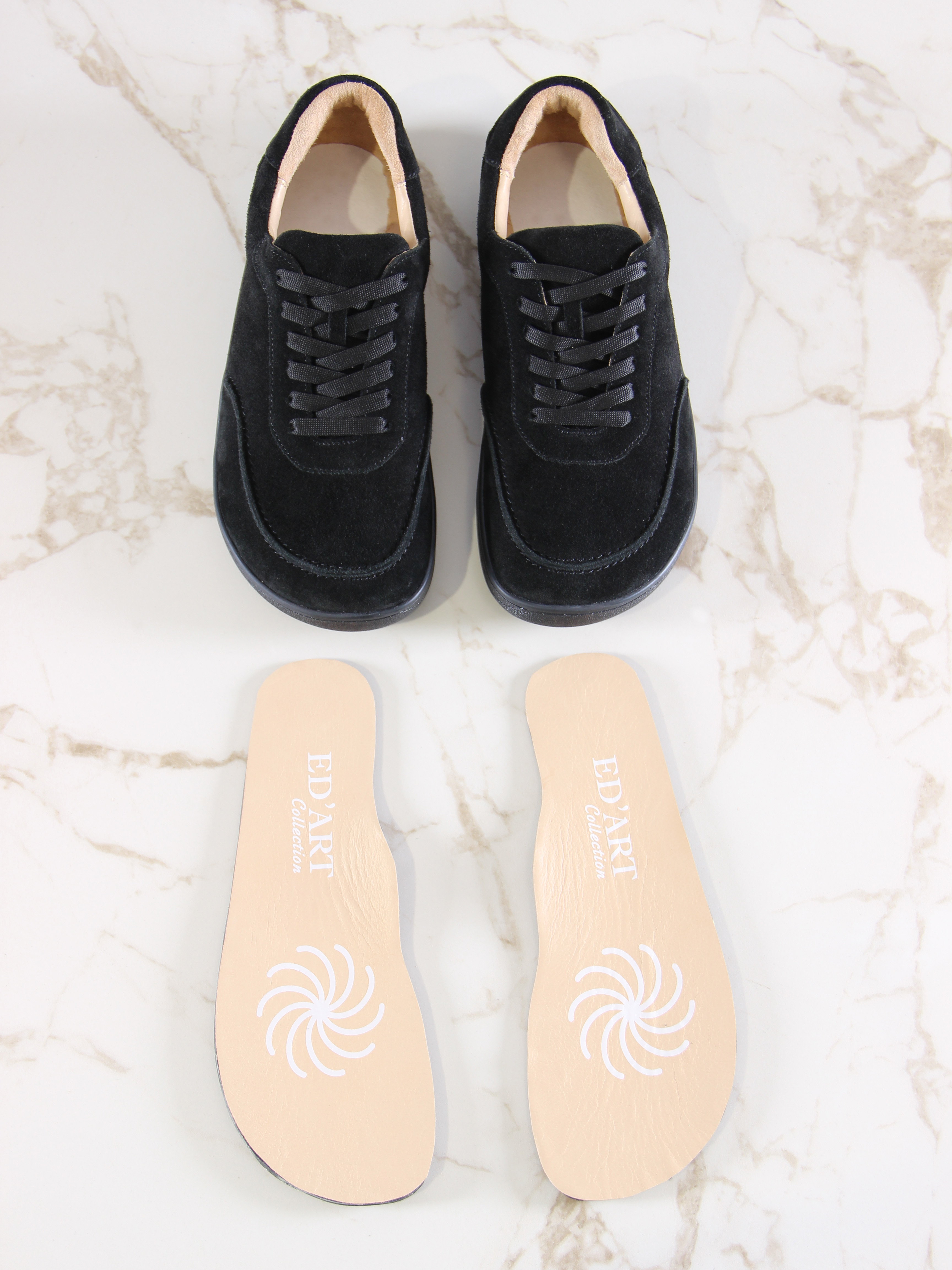 картинка Босоногие кеды ED'ART 187.nata'bl.Черный замша от интернет магазина