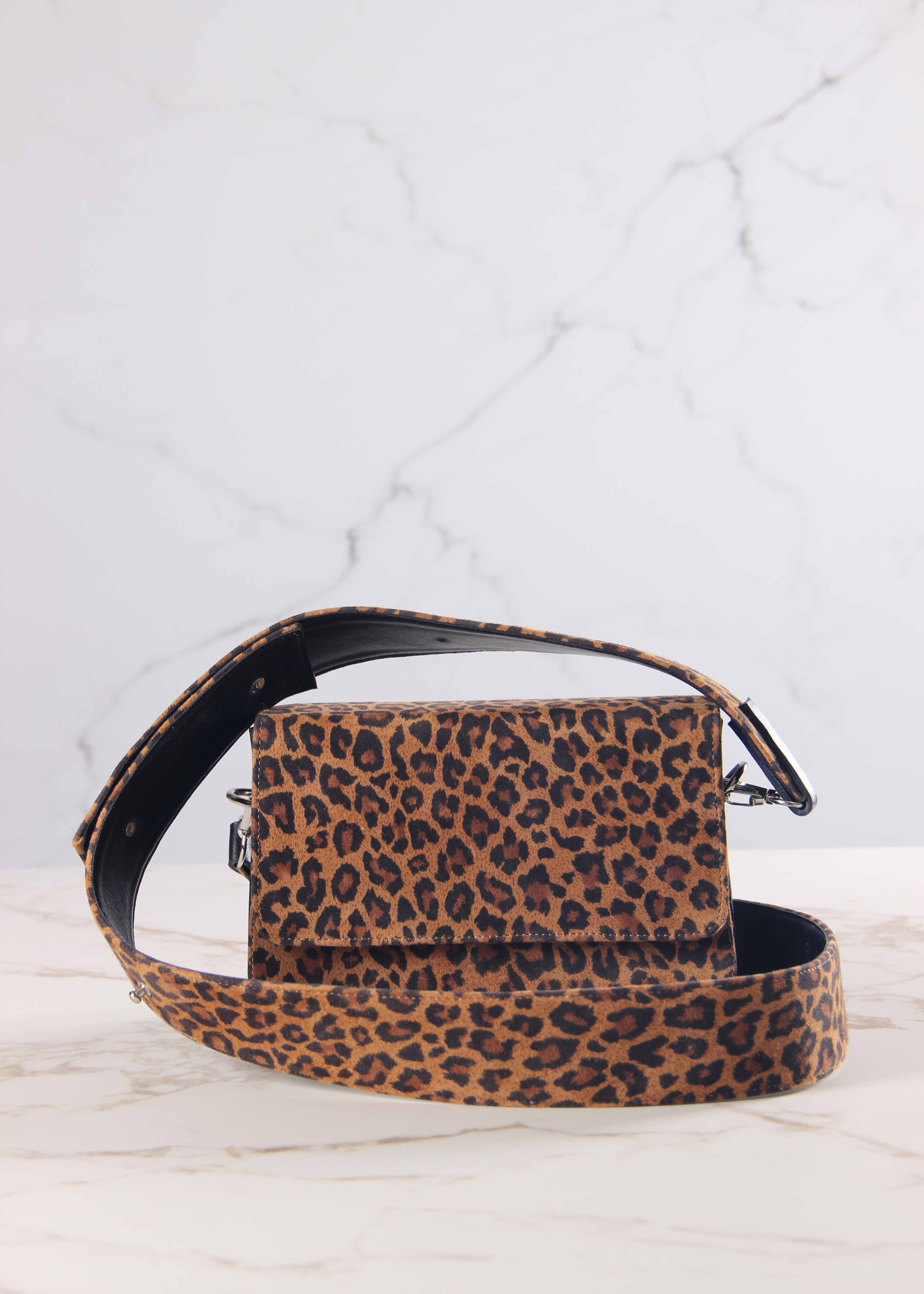 картинка Сумка-клатч ED'ART k08.коричневый леопард от интернет магазина