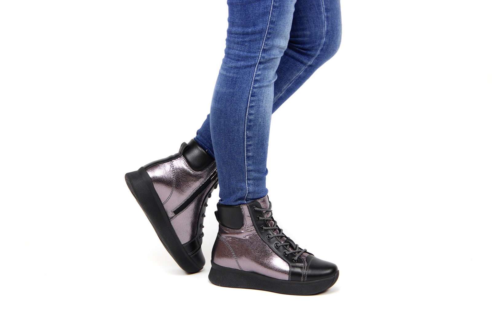 картинка Ботинки ED'ART 311.omega.nikel от интернет магазина