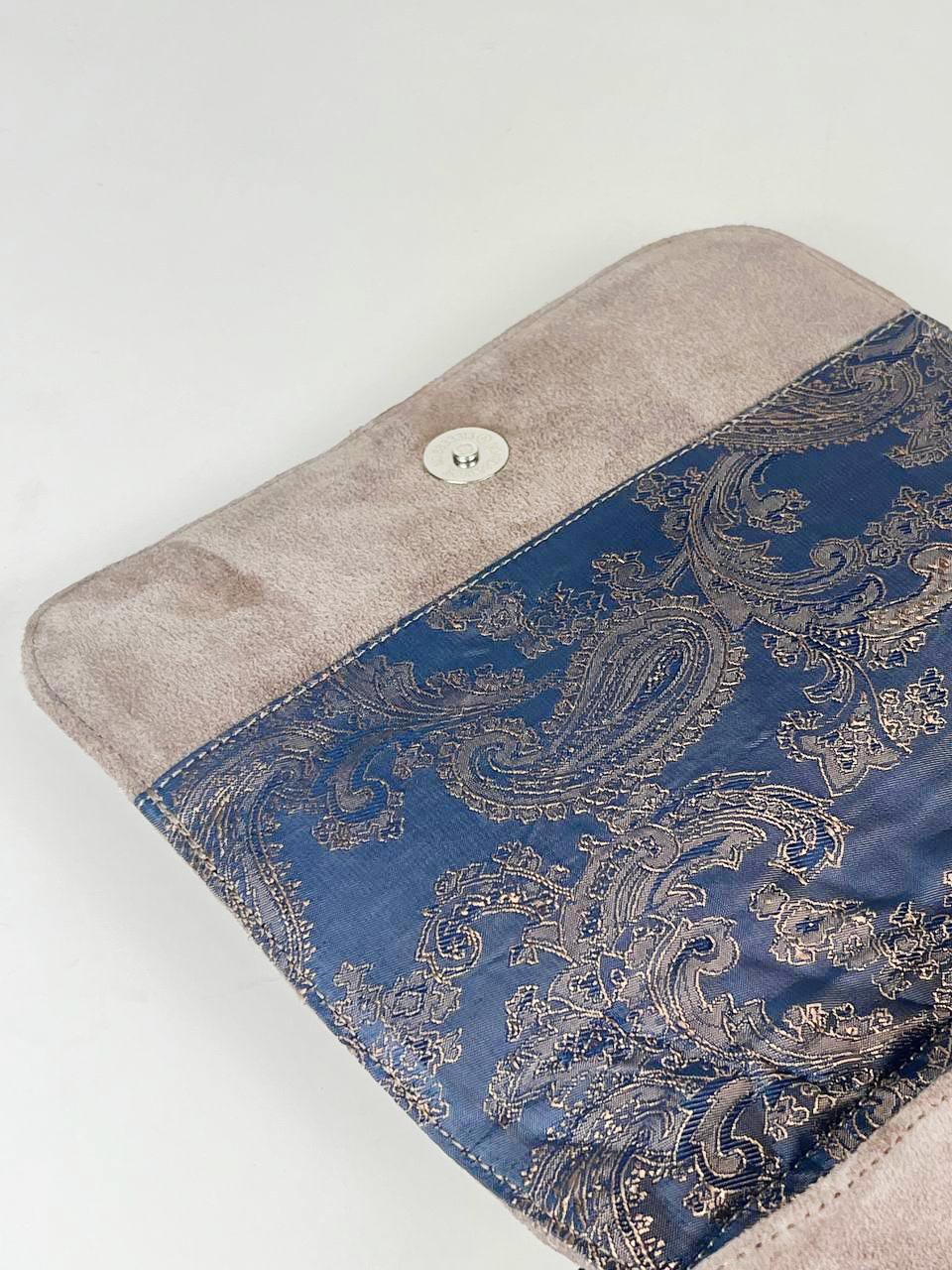 картинка Сумка-клатч ED'ART s04.капучино замша от интернет магазина