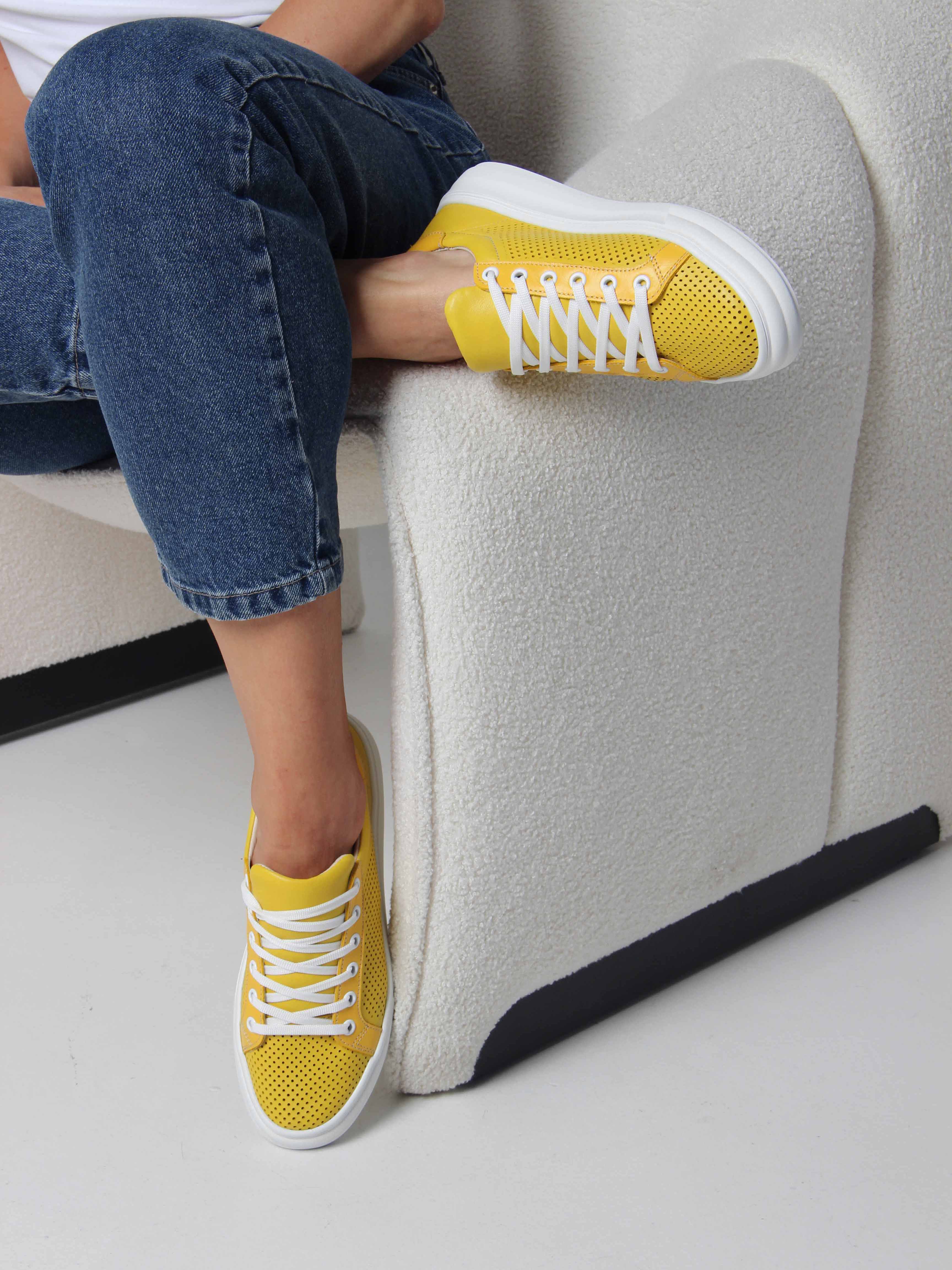 картинка Кеды ED'ART 127.Lusi22'w. Желтый от интернет магазина