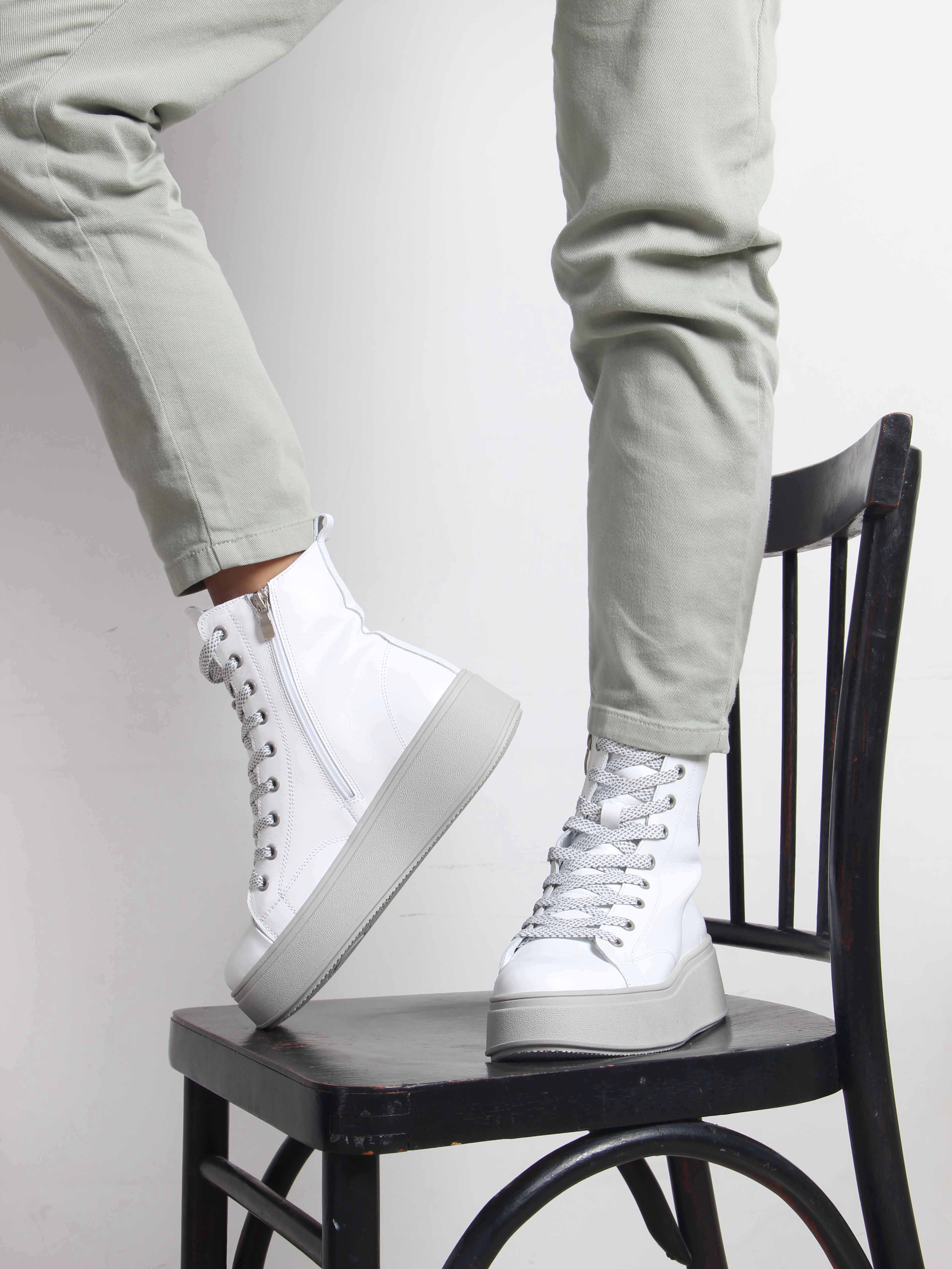 картинка Ботинки ED'ART 215.ALTA'gr. Белый серый от интернет магазина