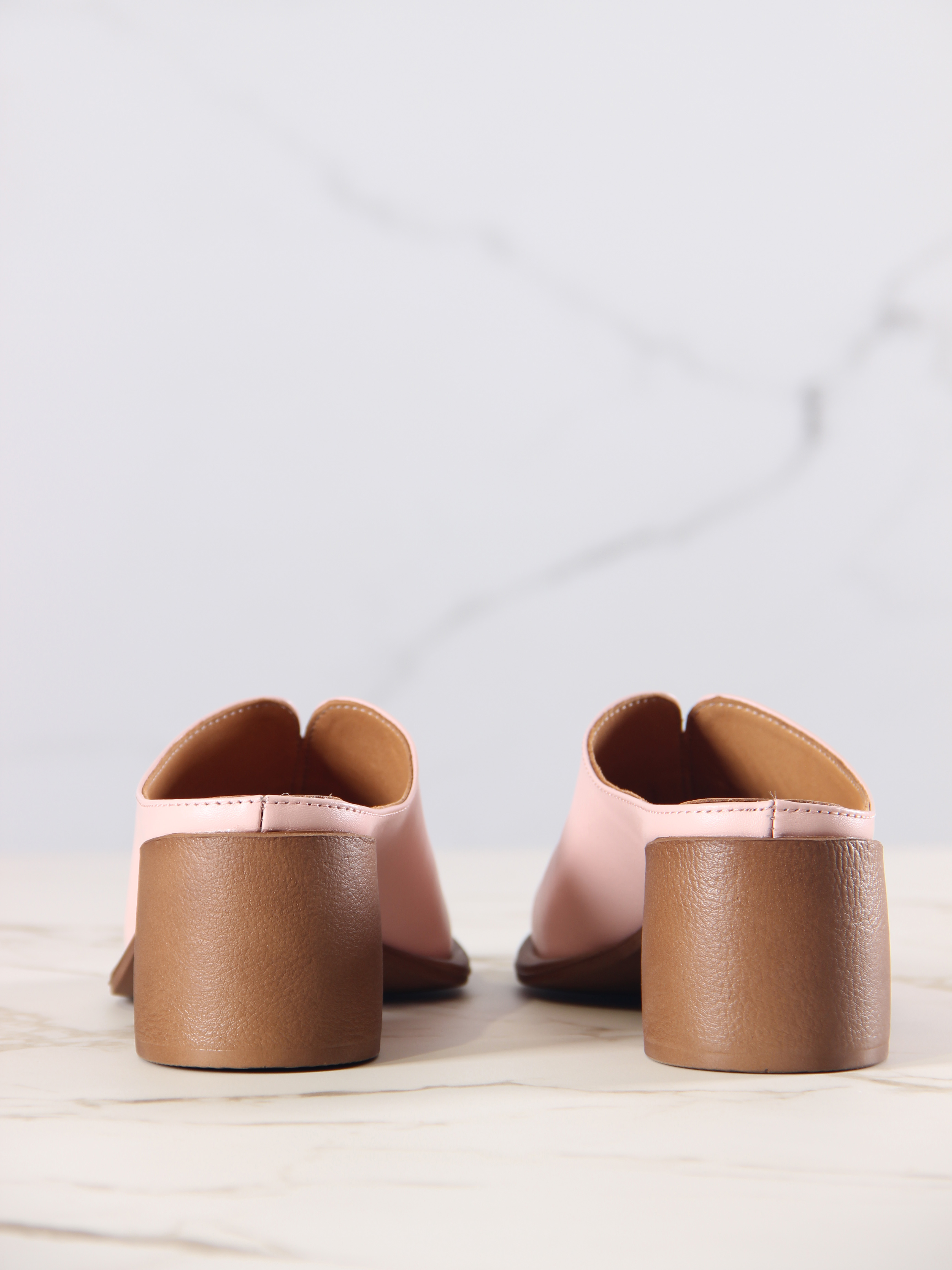 картинка Сабо ED'ART  5200.23663'br. Розовый+коричневый от интернет магазина