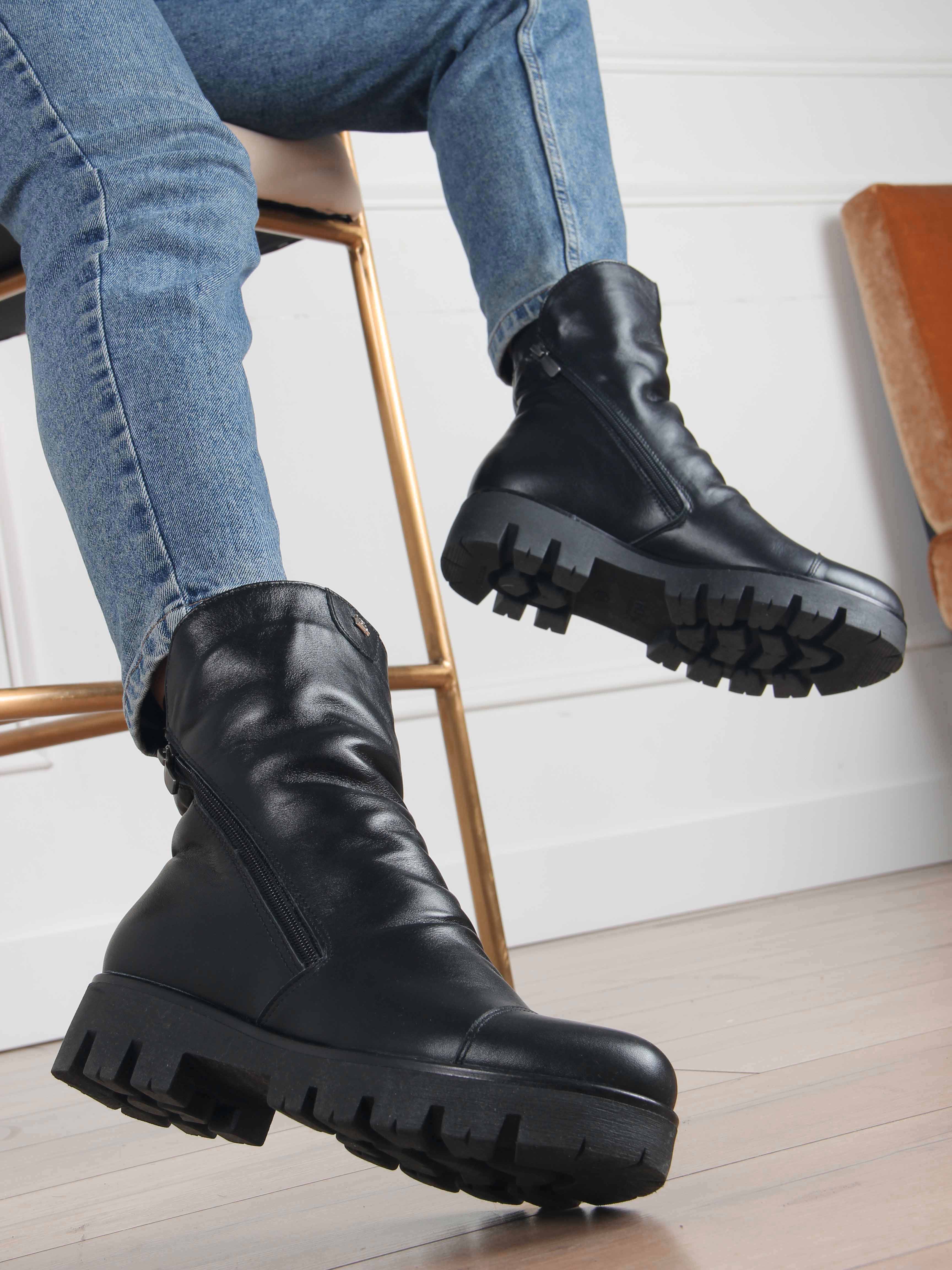 картинка Ботинки ED'ART 233.sandra черный от интернет магазина