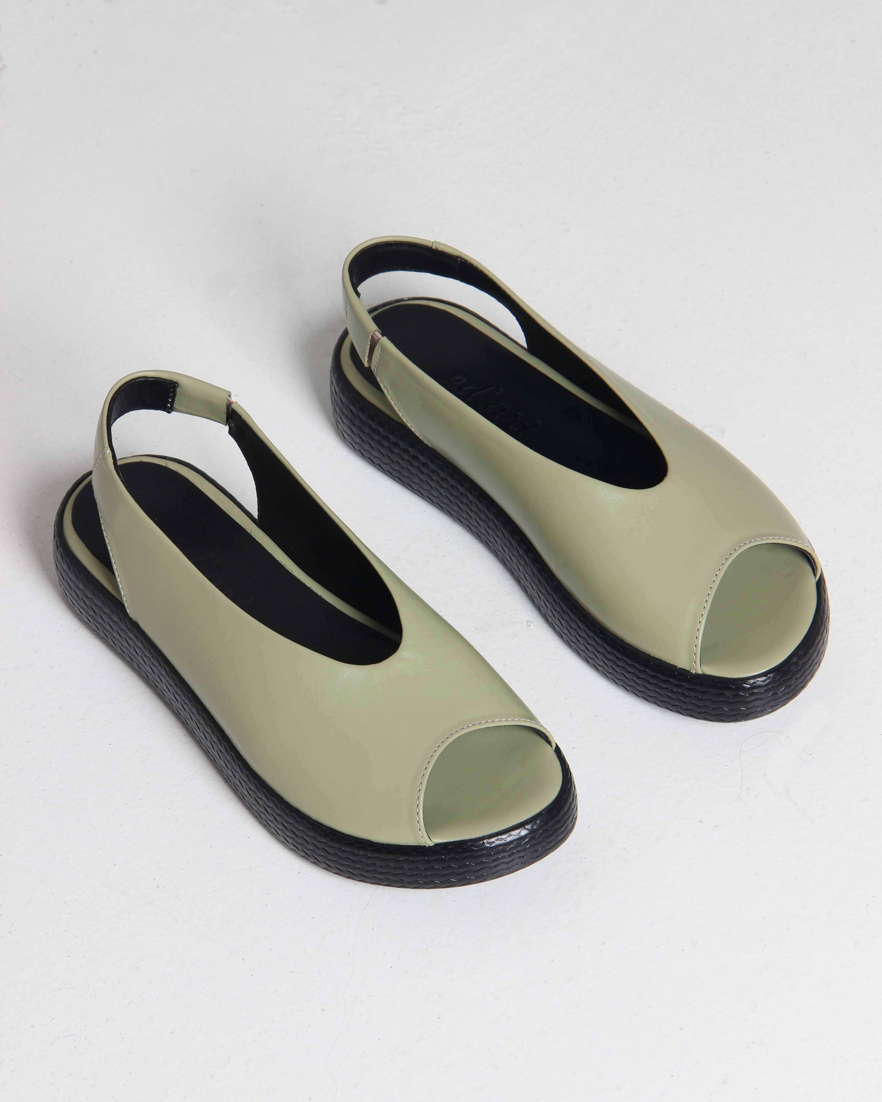 картинка Босоножки ED'ART 1019.2530'bl. Авокадо от интернет магазина