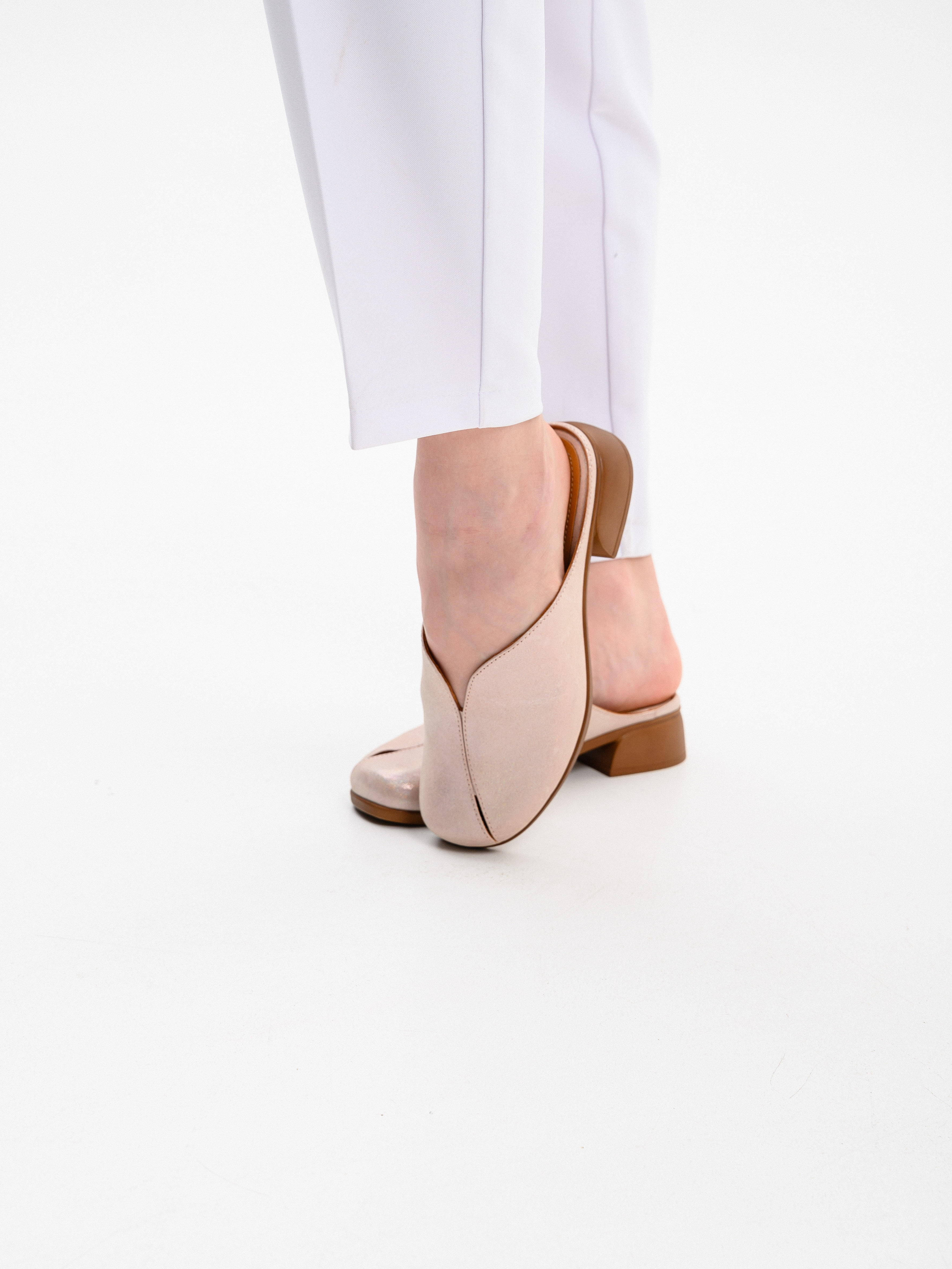 картинка Сабо ED'ART 3200.25294'br. Розовый ибица+коричневый от интернет магазина