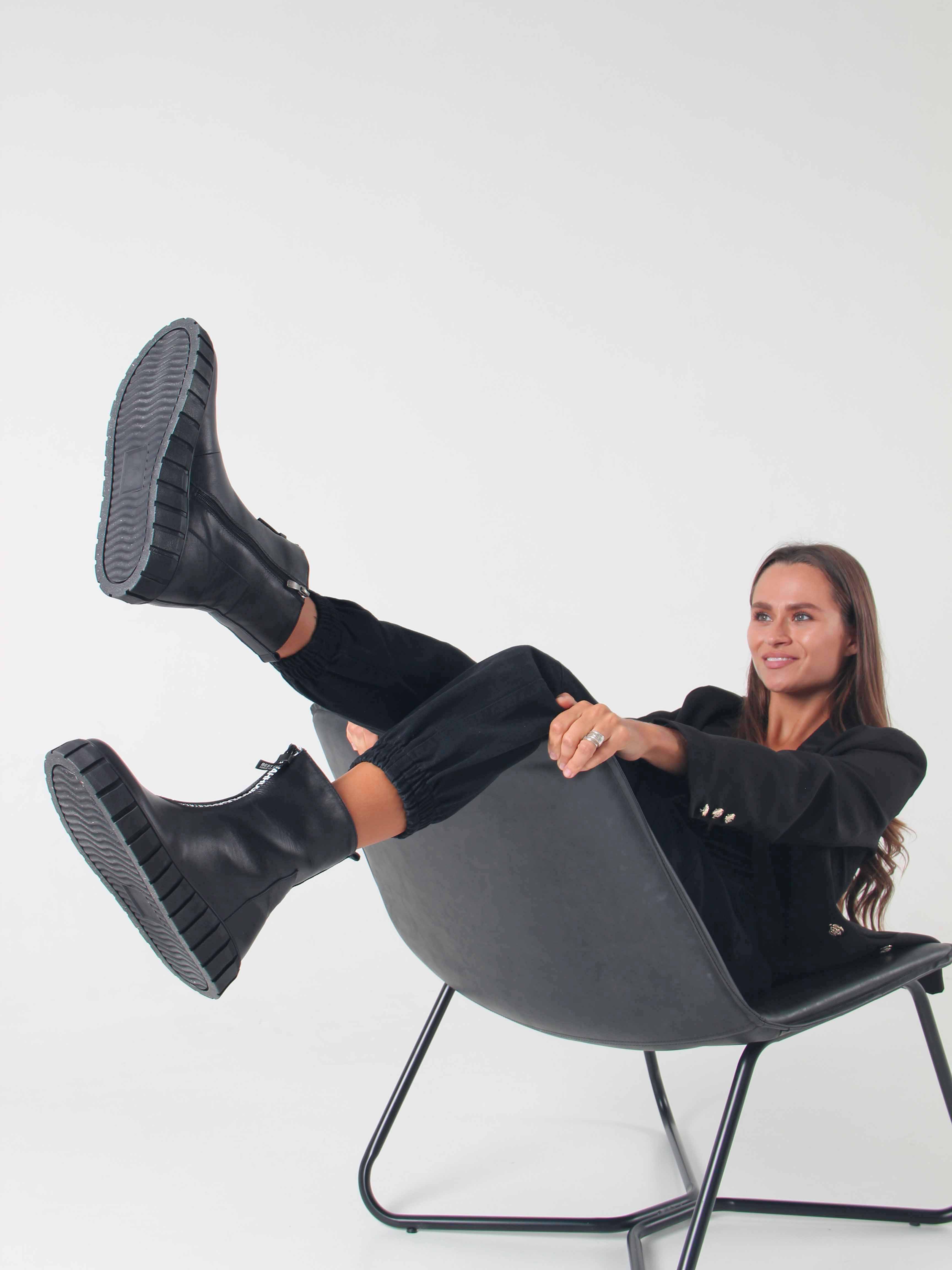 картинка Ботинки ED'ART 365.L.1918'bl.Black от интернет магазина