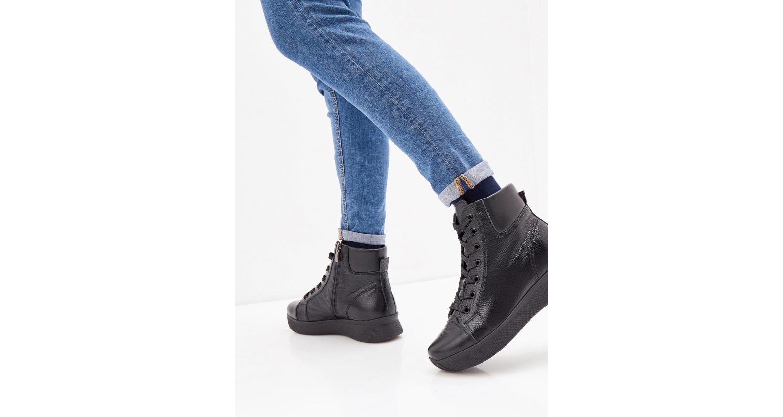 картинка Ботинки ED'ART 311.omega.black от интернет магазина