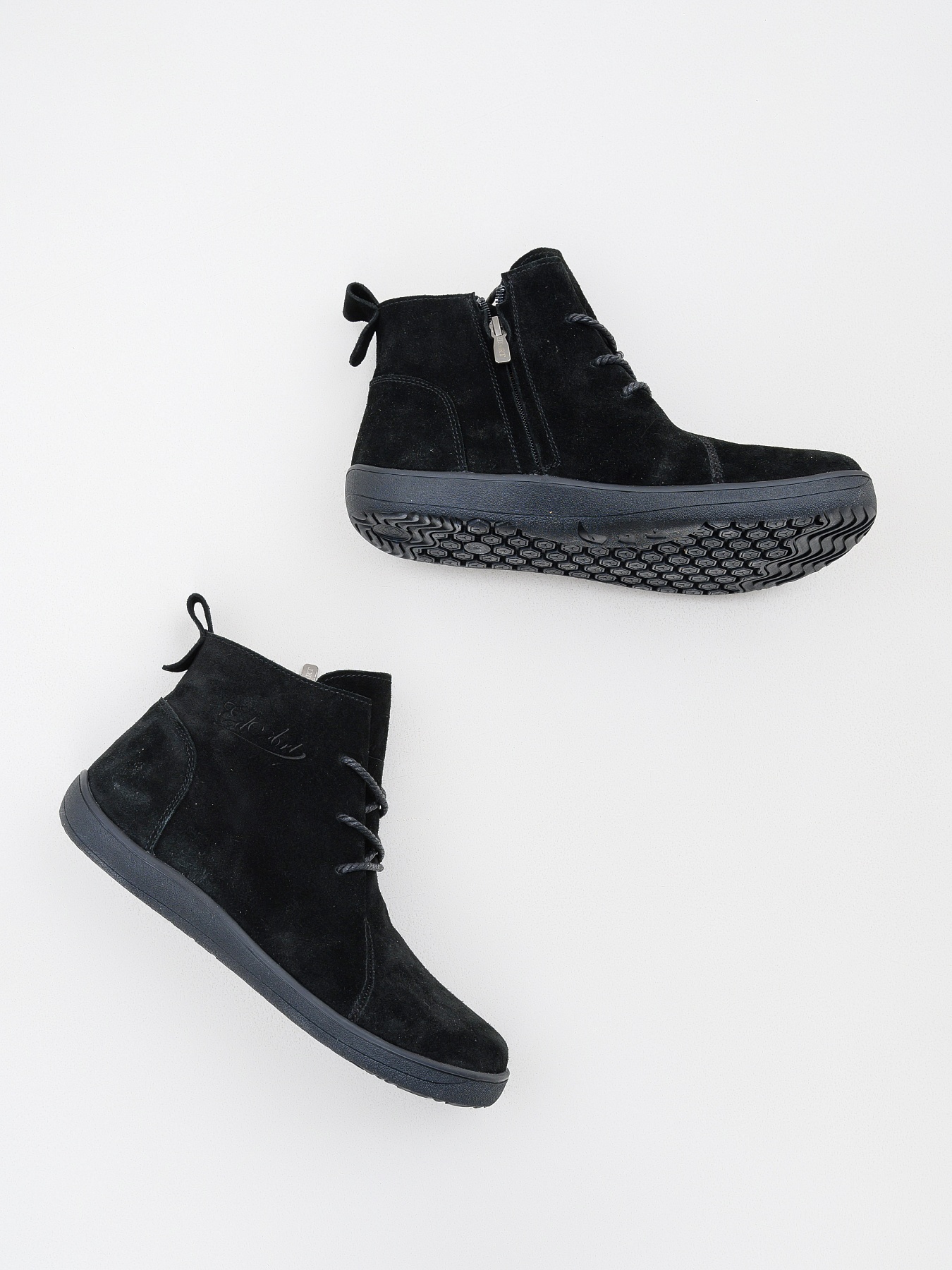 картинка Босоногие ботинки ED'ART 352.K.NATA'bl.Черная замша от интернет магазина