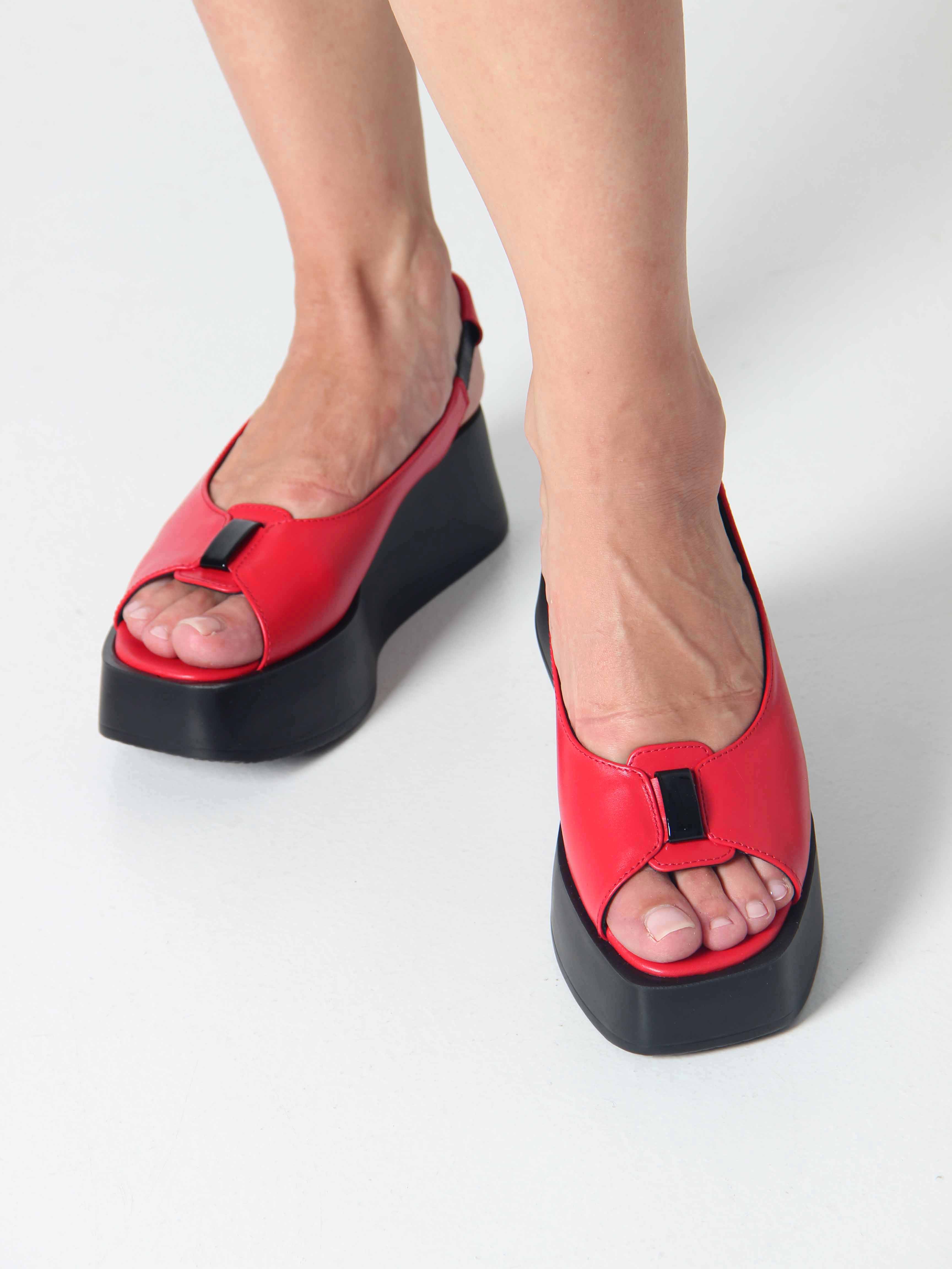 картинка Босоножки ED'ART 3020.22776'bl. Красный от интернет магазина