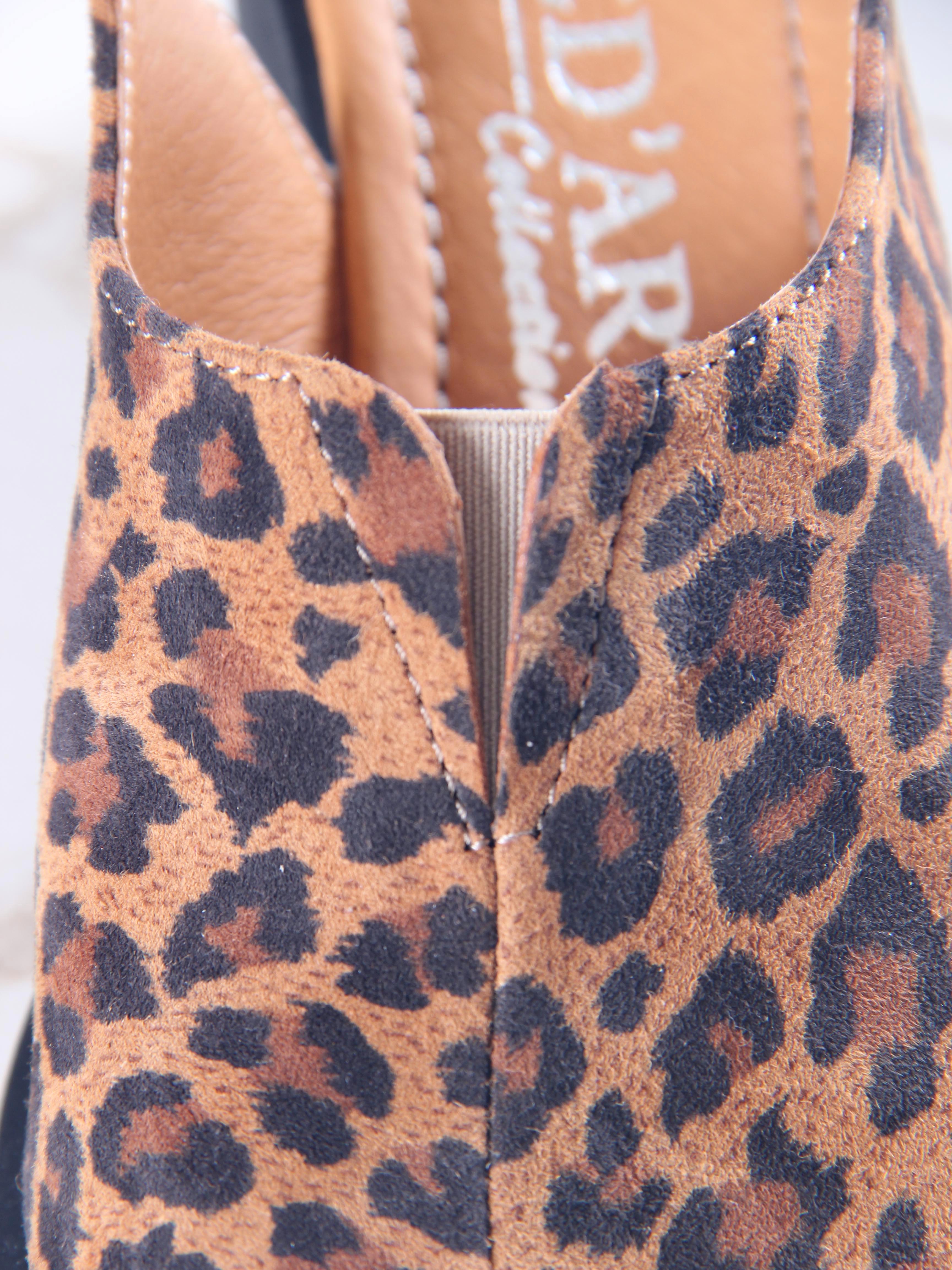 картинка Босоножки ED'ART 5031.23663'bl. коричневый леопард от интернет магазина