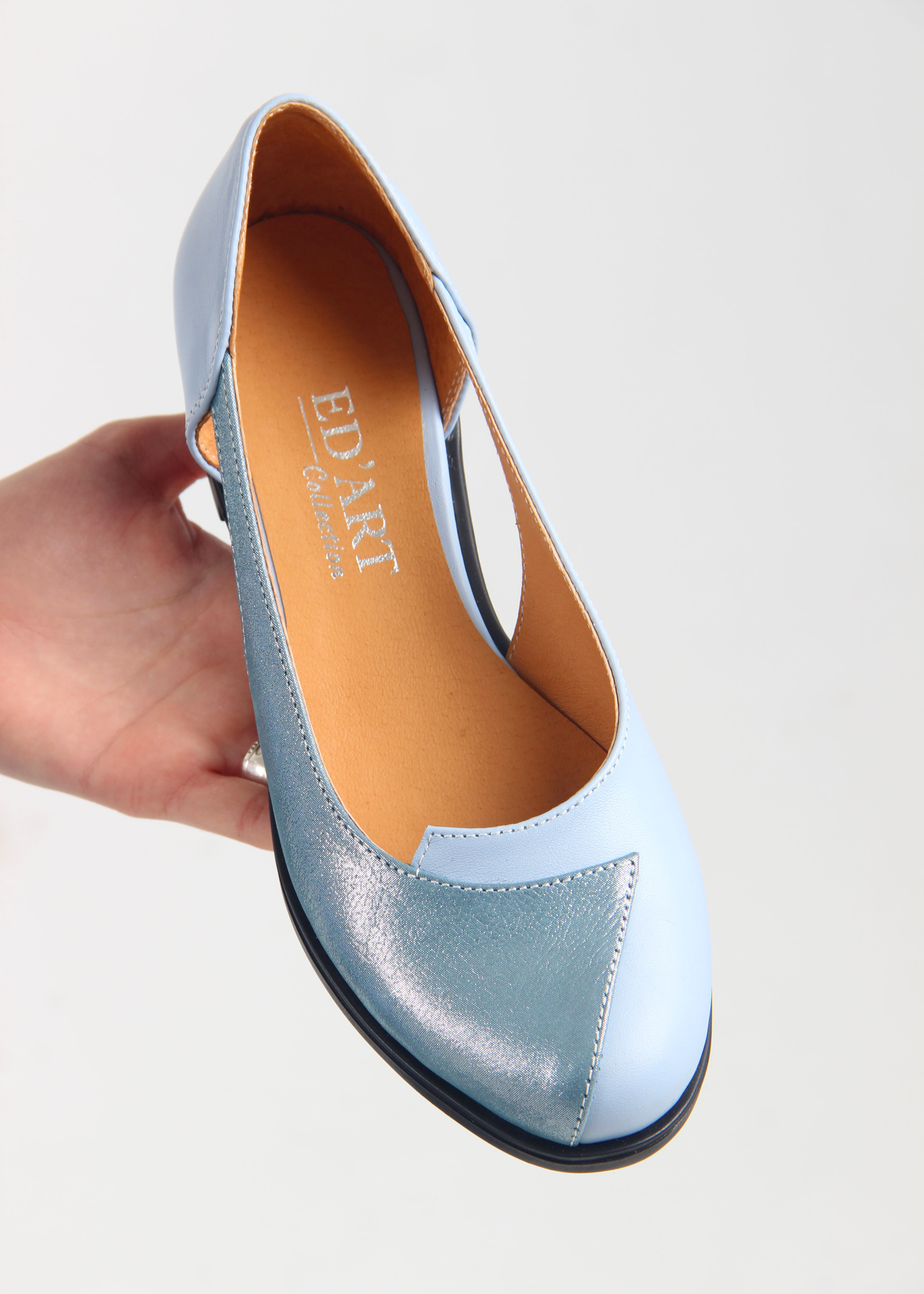 картинка Туфли ED'ART 160.madonna'bl. голубой ангел голубая астана от интернет магазина