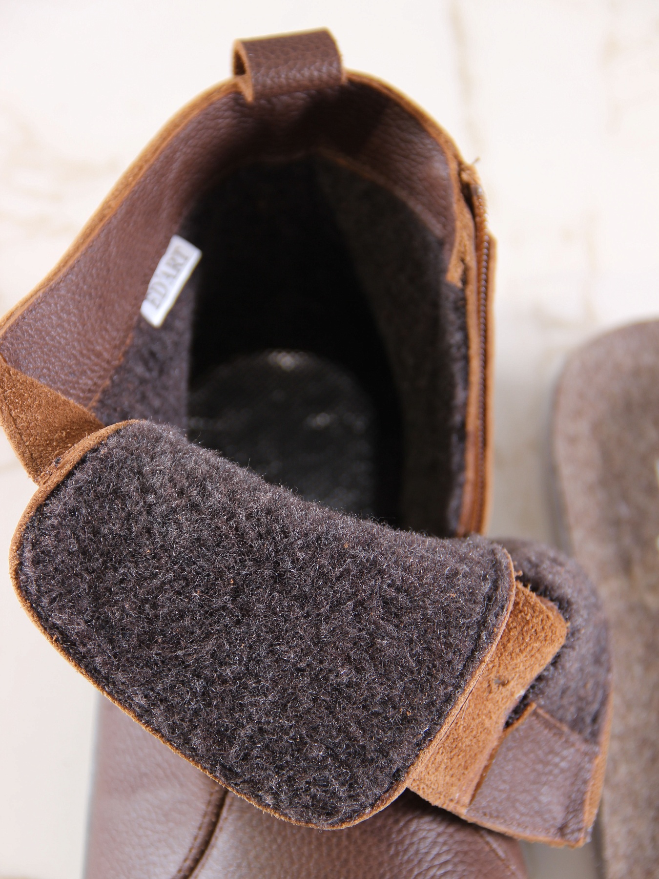 картинка Босоногие ботинки  ED'ART 352.NATA'bl.Светло-коричневая оттима от интернет магазина