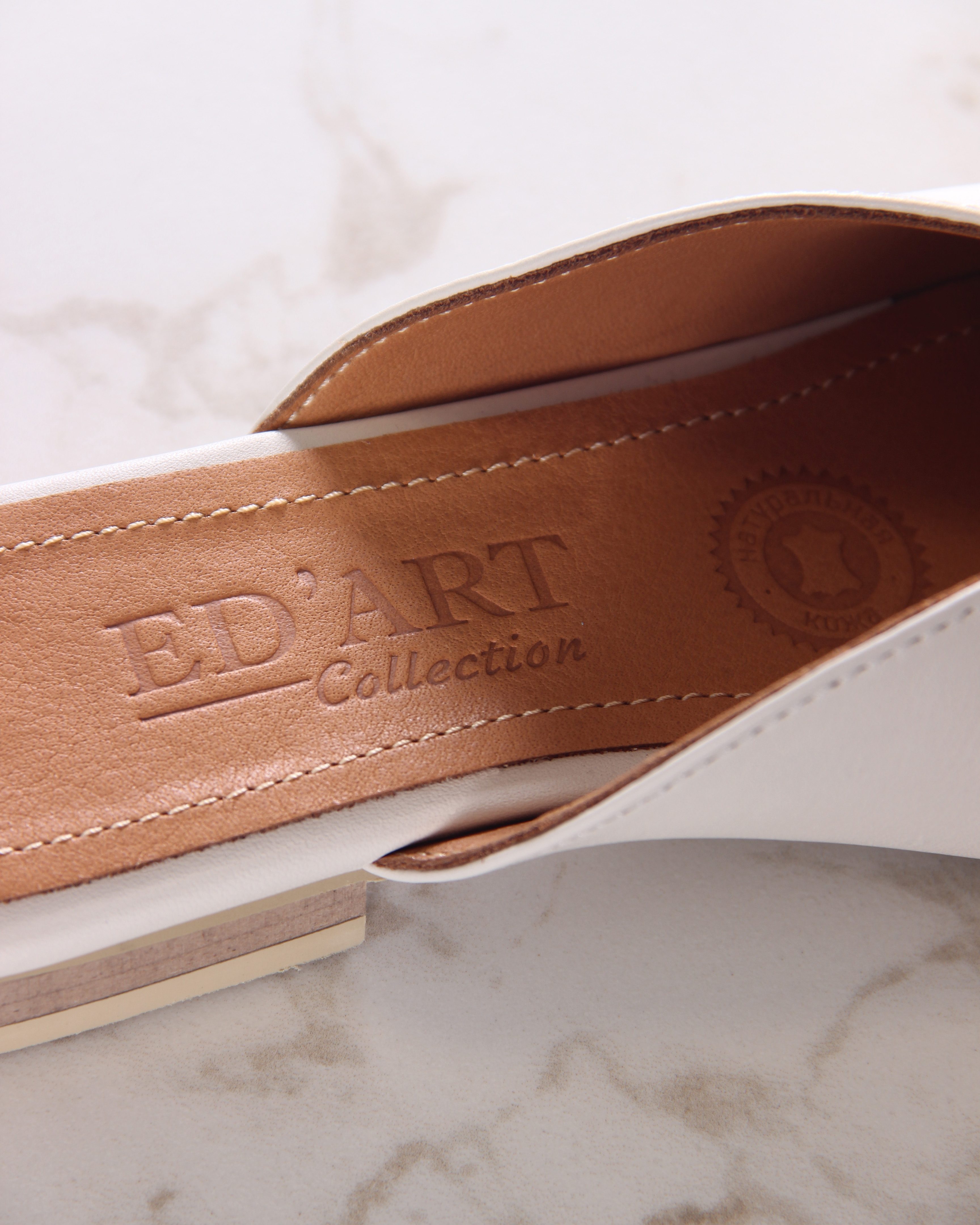 картинка Мюли ED'ART 1001.34104'be. Бежевый стар от интернет магазина