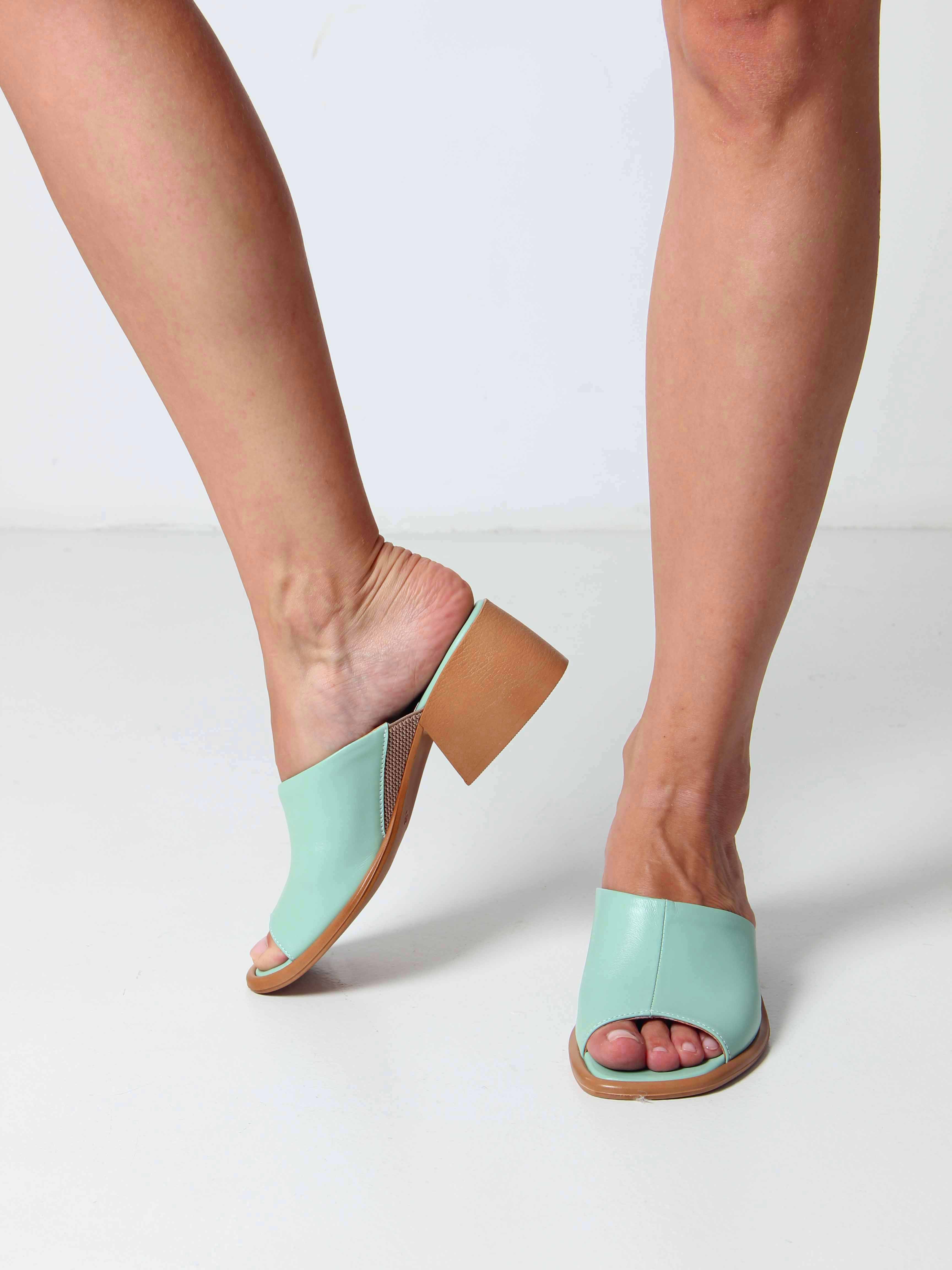 картинка Босоножки ED'ART 4012.23663'be. Мята виктория от интернет магазина