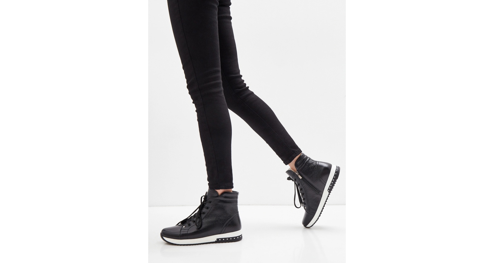 картинка Ботинки ED'ART 316.omega2'bl.black от интернет магазина