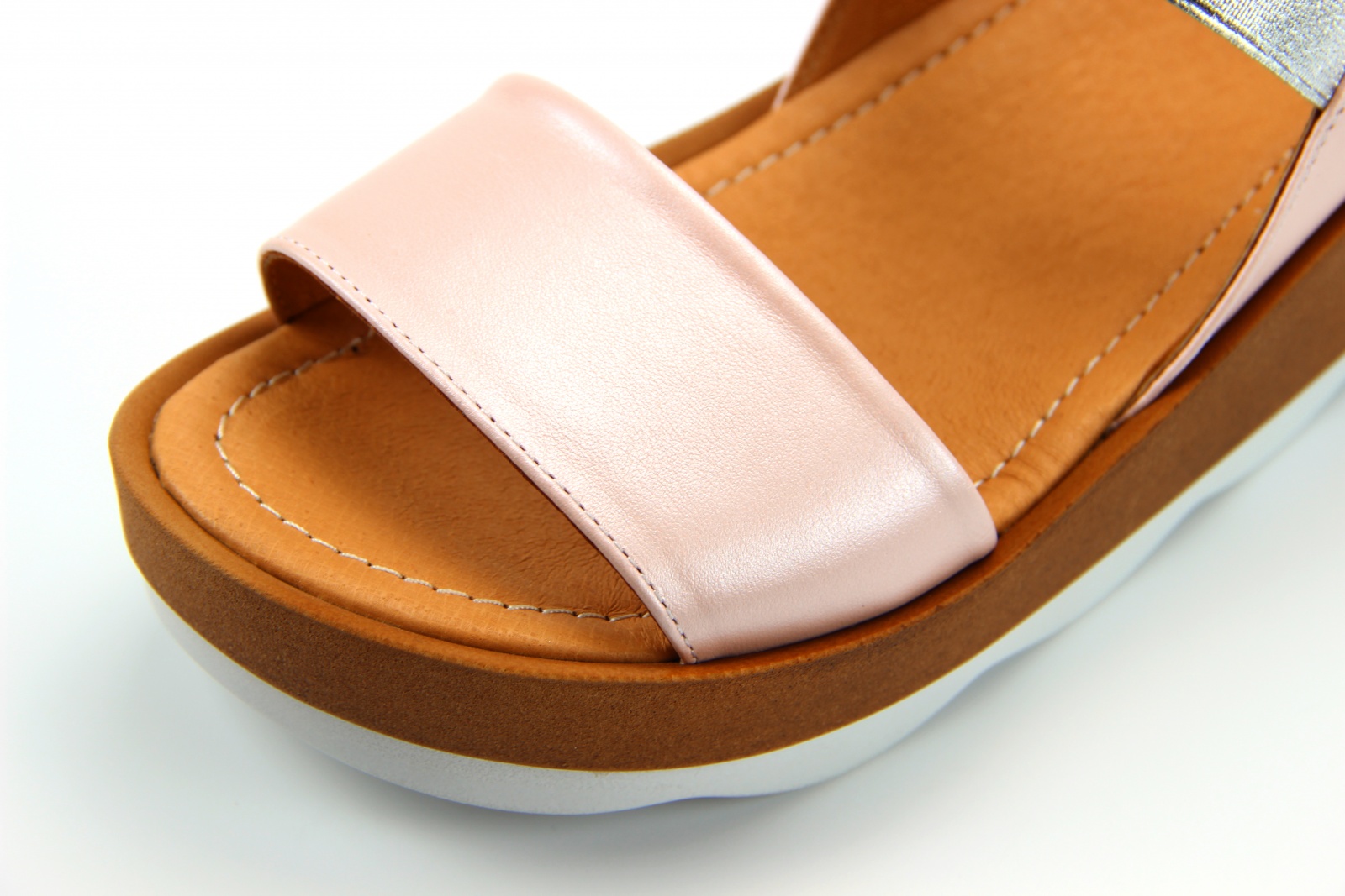 картинка Босоножки ED'ART 2021.228'be.pink-blue от интернет магазина