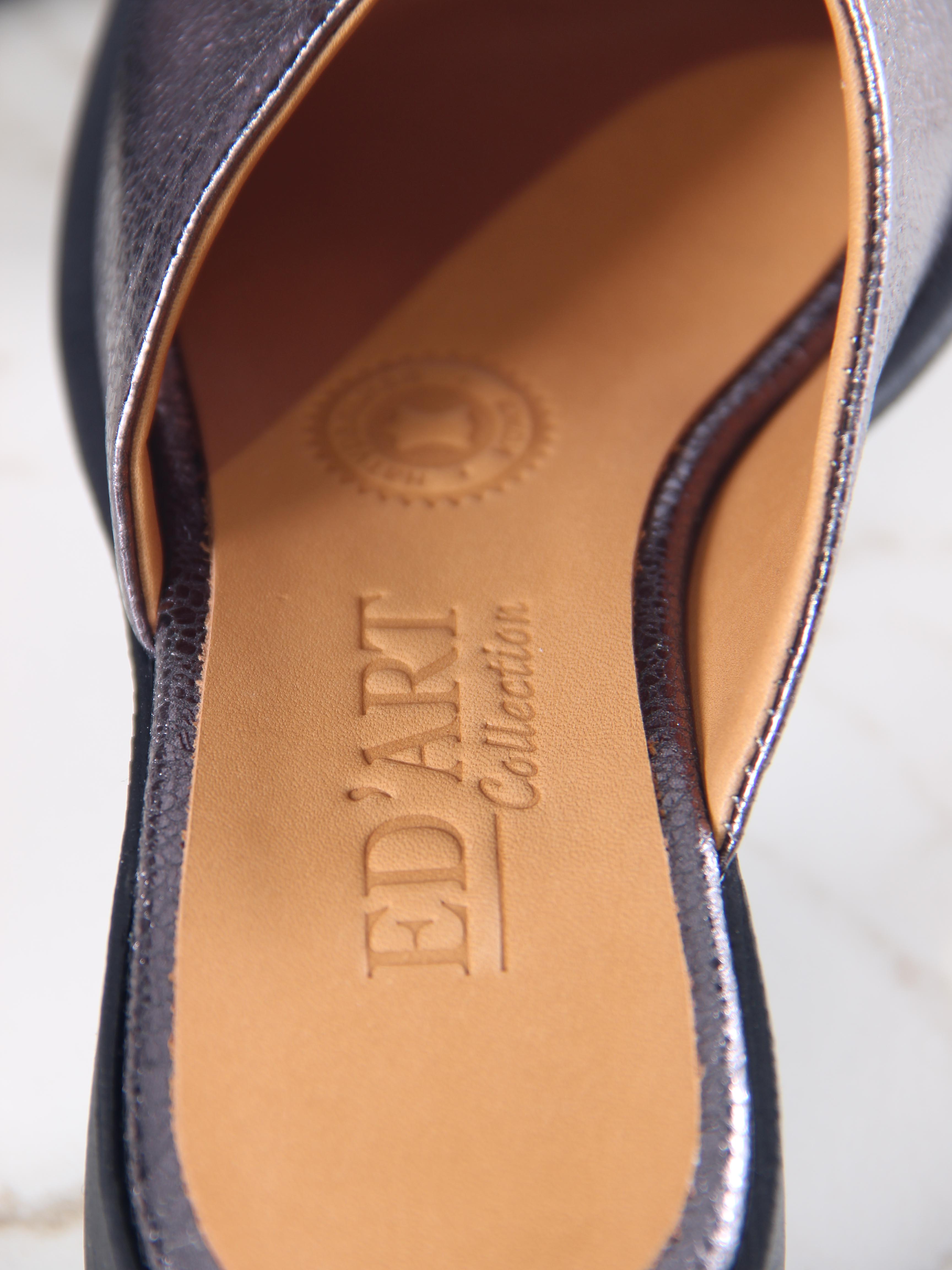 картинка Босоножки ED'ART 4012.23663'bl. Никель от интернет магазина