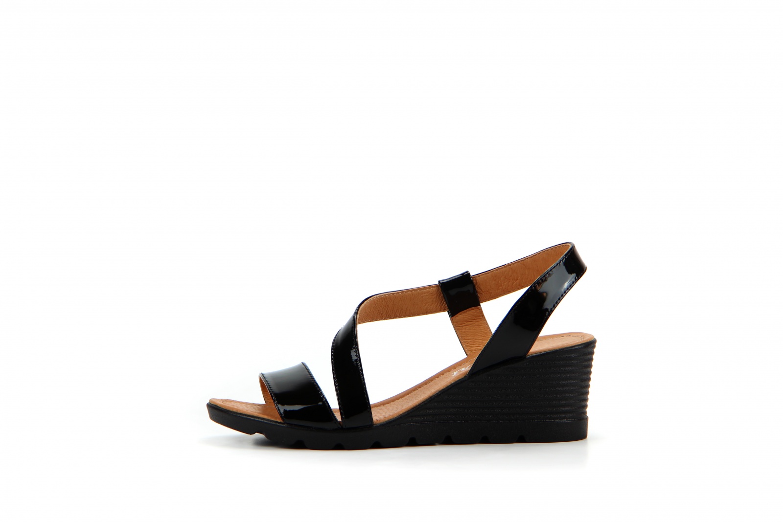 картинка Босоножки ED'ART 5010.553.black-lacq от интернет магазина