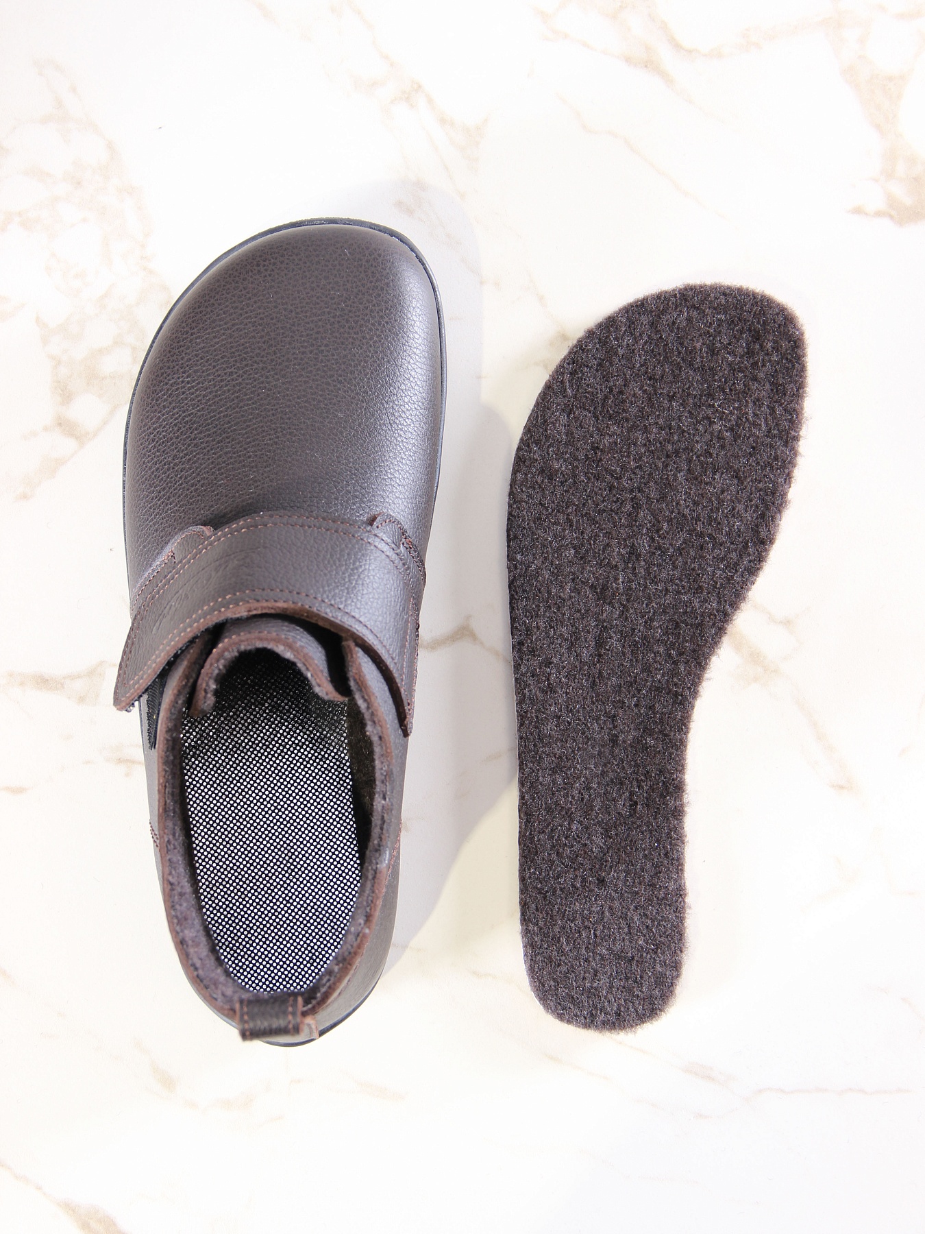 картинка Босоногие ботинки  ED'ART 209.NATA'bl.Темно-коричневый оттима от интернет магазина