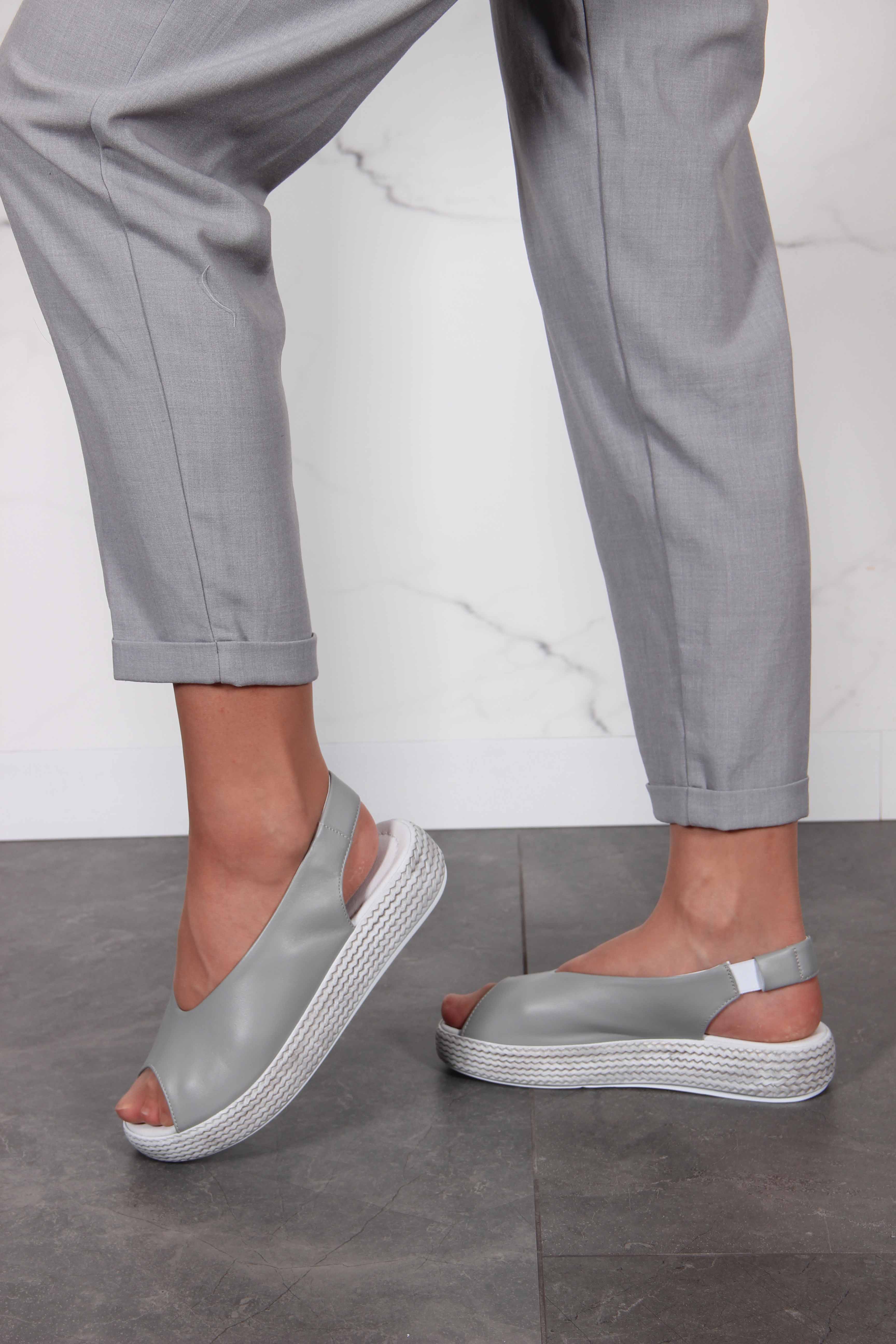 картинка Босоножки ED'ART 1019.2530'w.серый ангел от интернет магазина