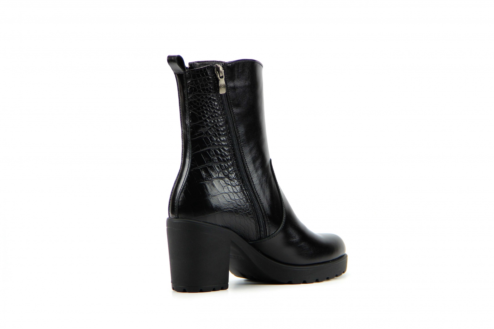 картинка Полусапоги ED'ART 606.620.black-reptile от интернет магазина