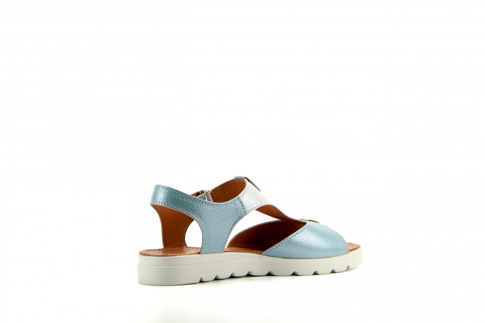 картинка Босоножки ED'ART 2001.115'w.blue-white от интернет магазина