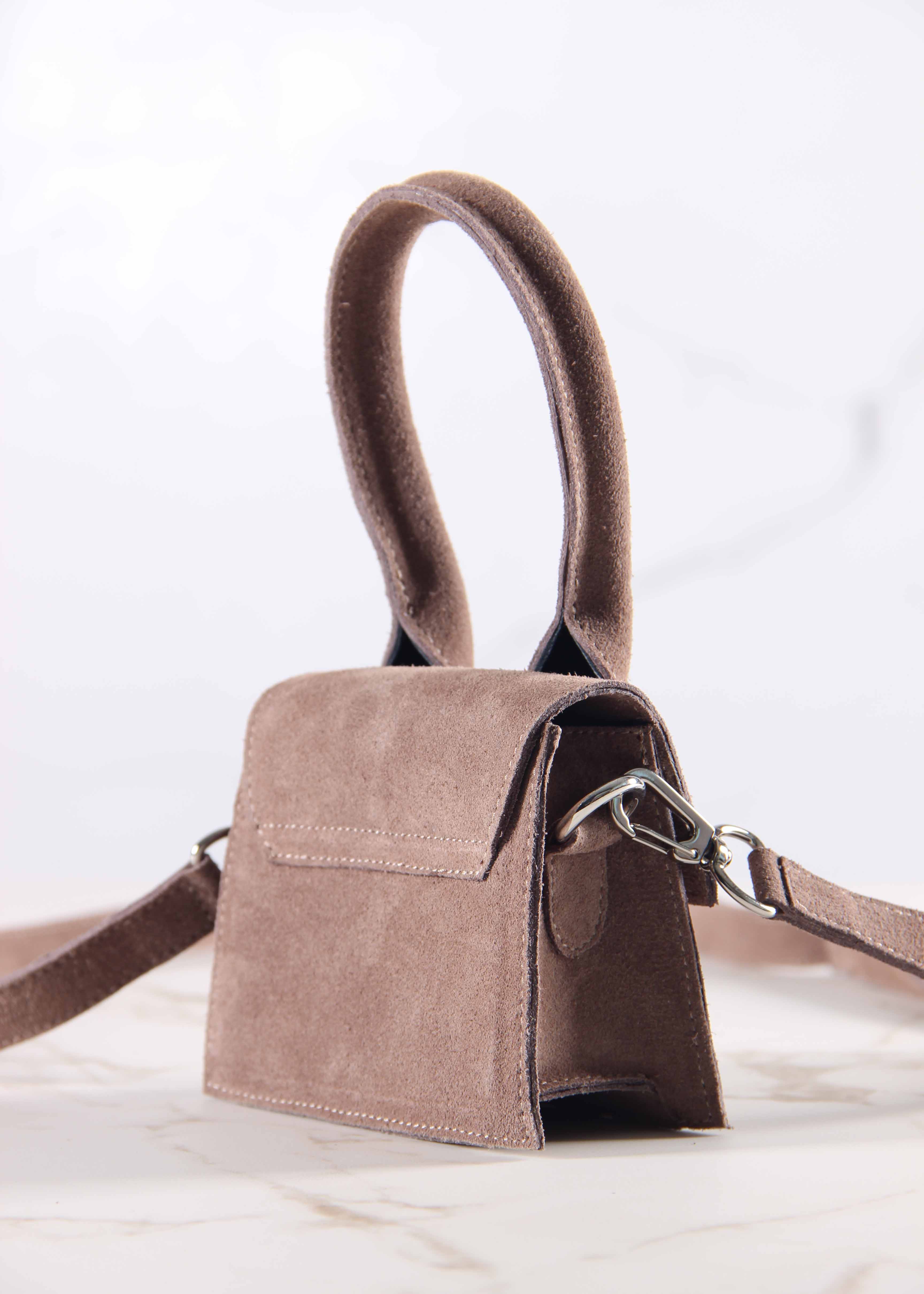 картинка Сумка ED`ART  J 01.капучино замша от интернет магазина