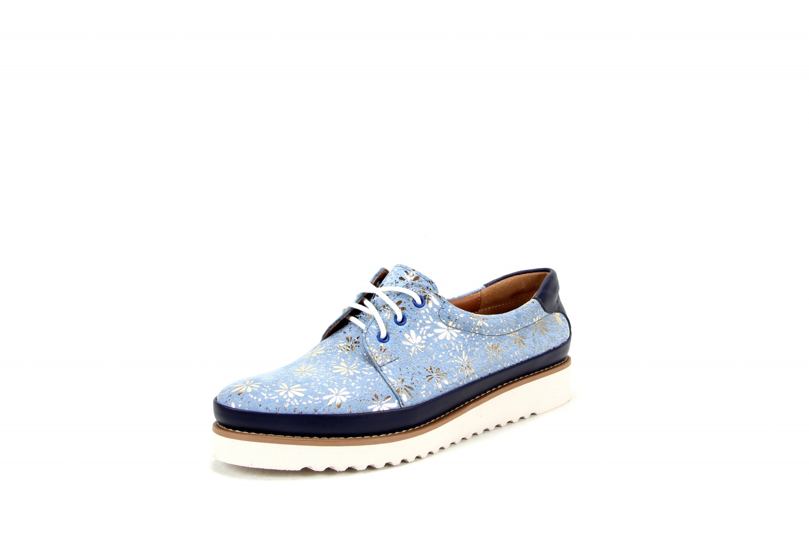 картинка Туфли полуботинки ED'ART 103.man'w.blue от интернет магазина